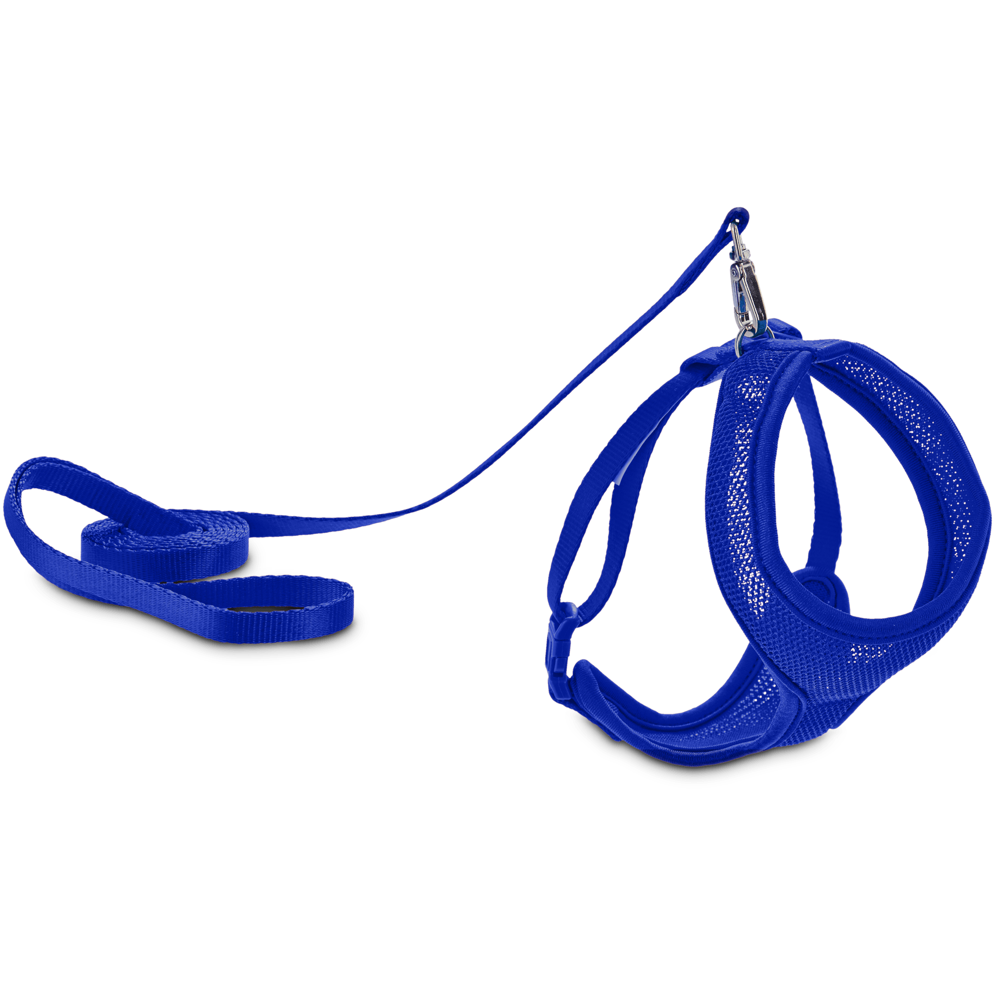 Good2Go Blue Mesh Cat Harness Leash Set Petco