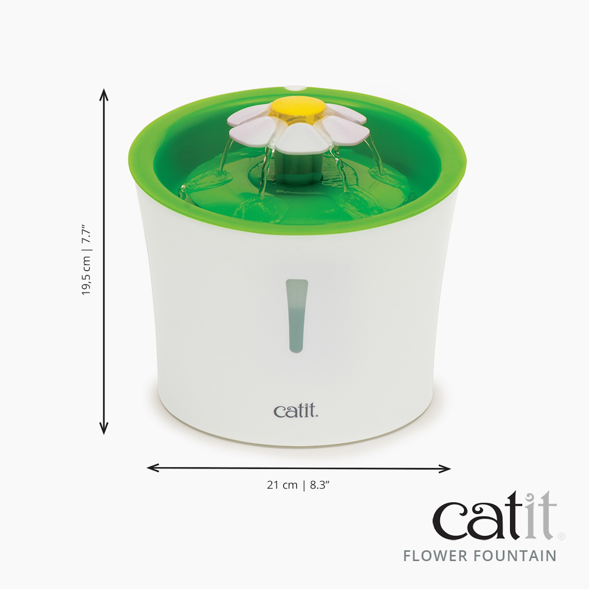 Catit Flower Fountain Mini for Cat – Reptilian Arts