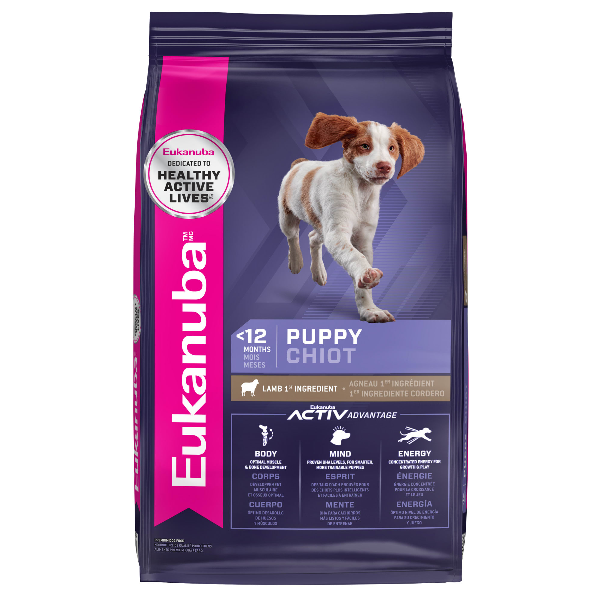 eukanuba large breed puppy lamb and rice