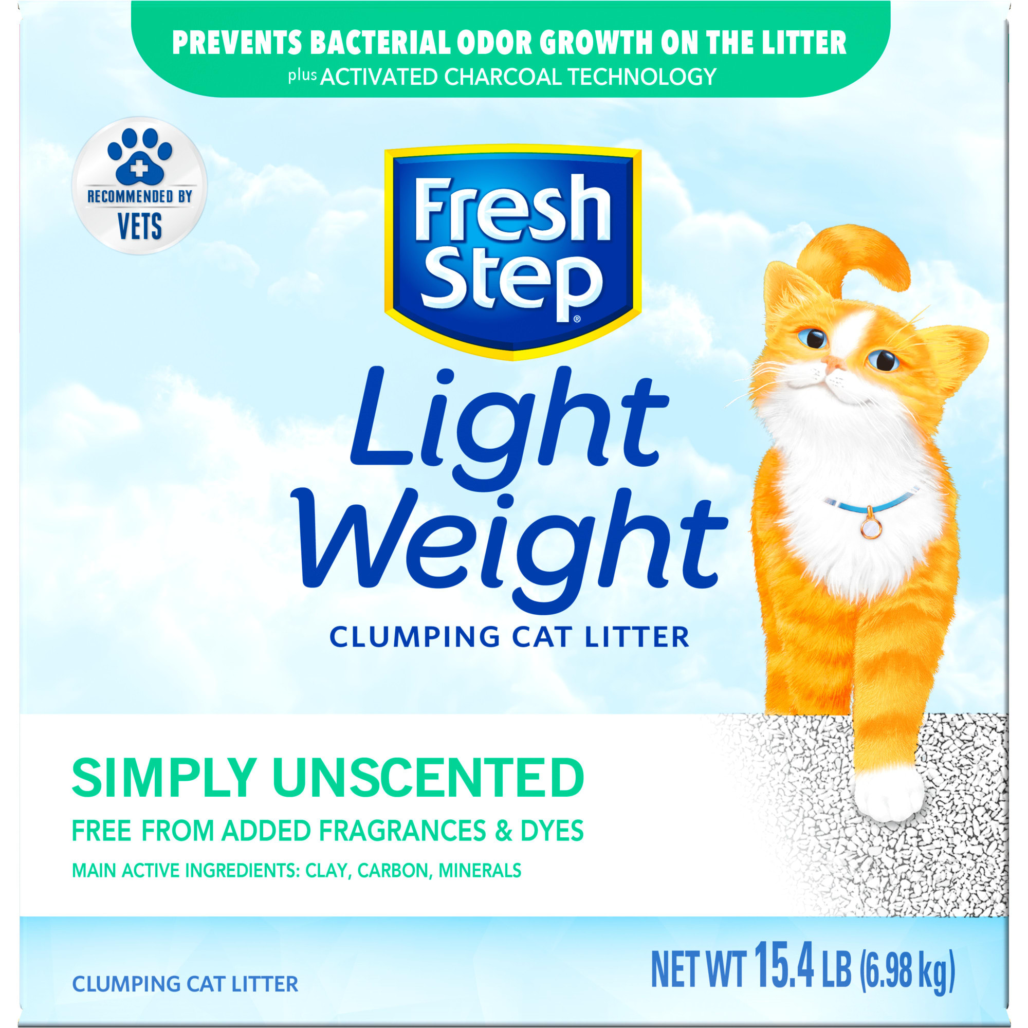Litter Robot Fresh Step Advanced Simply Unscented Clumping Litter ...