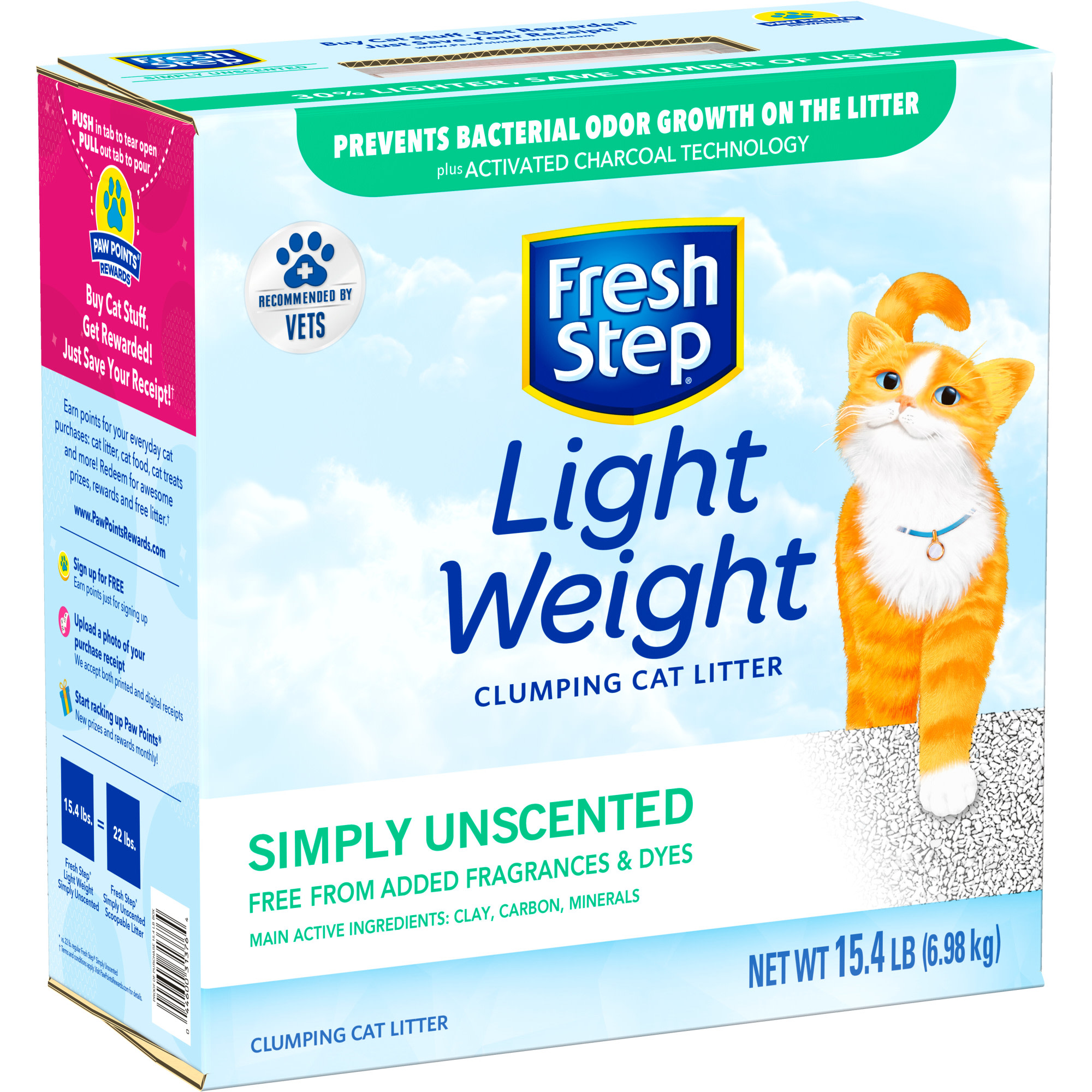 Fresh step outlet scoopable cat litter