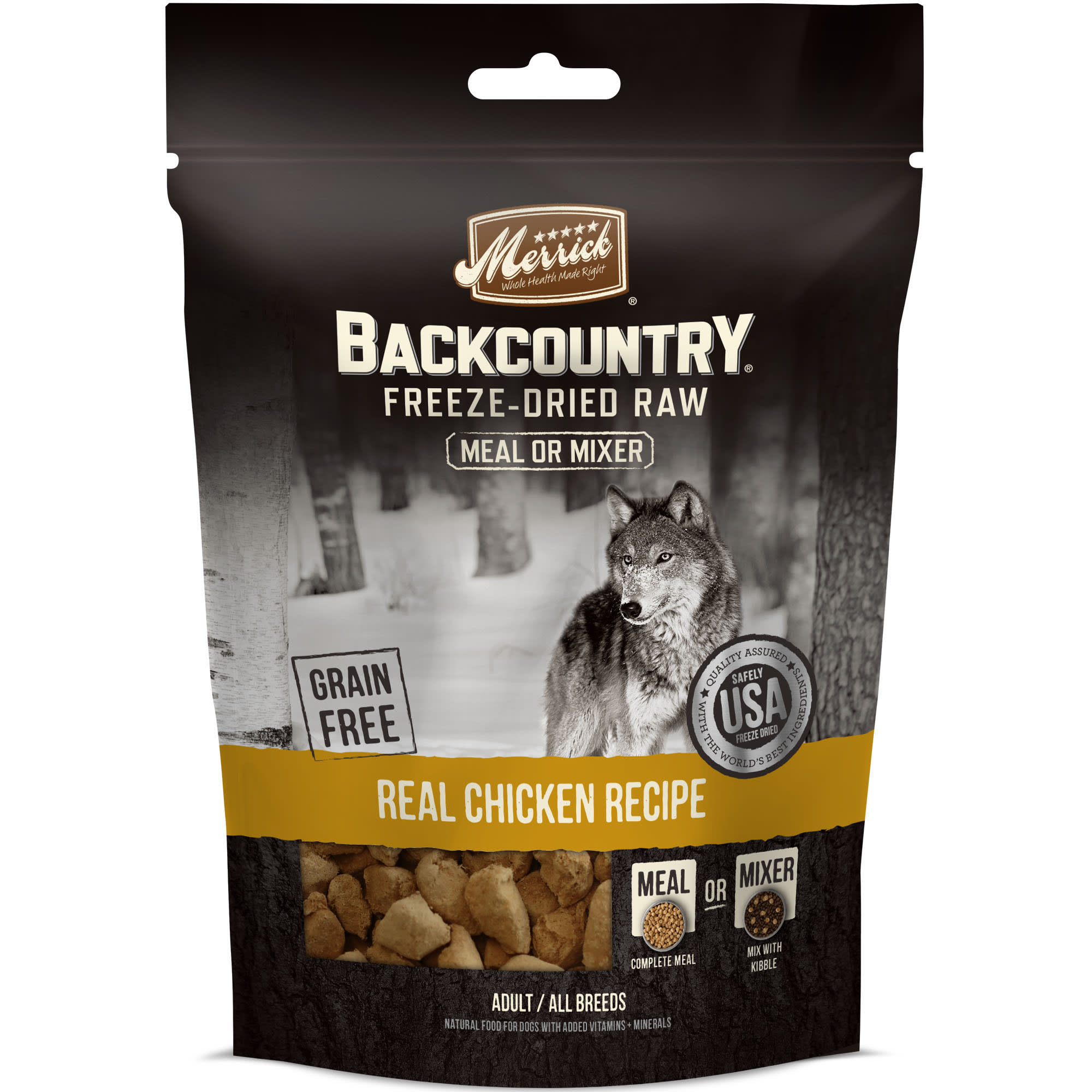 Merrick Backcountry Freeze-Dried Raw 