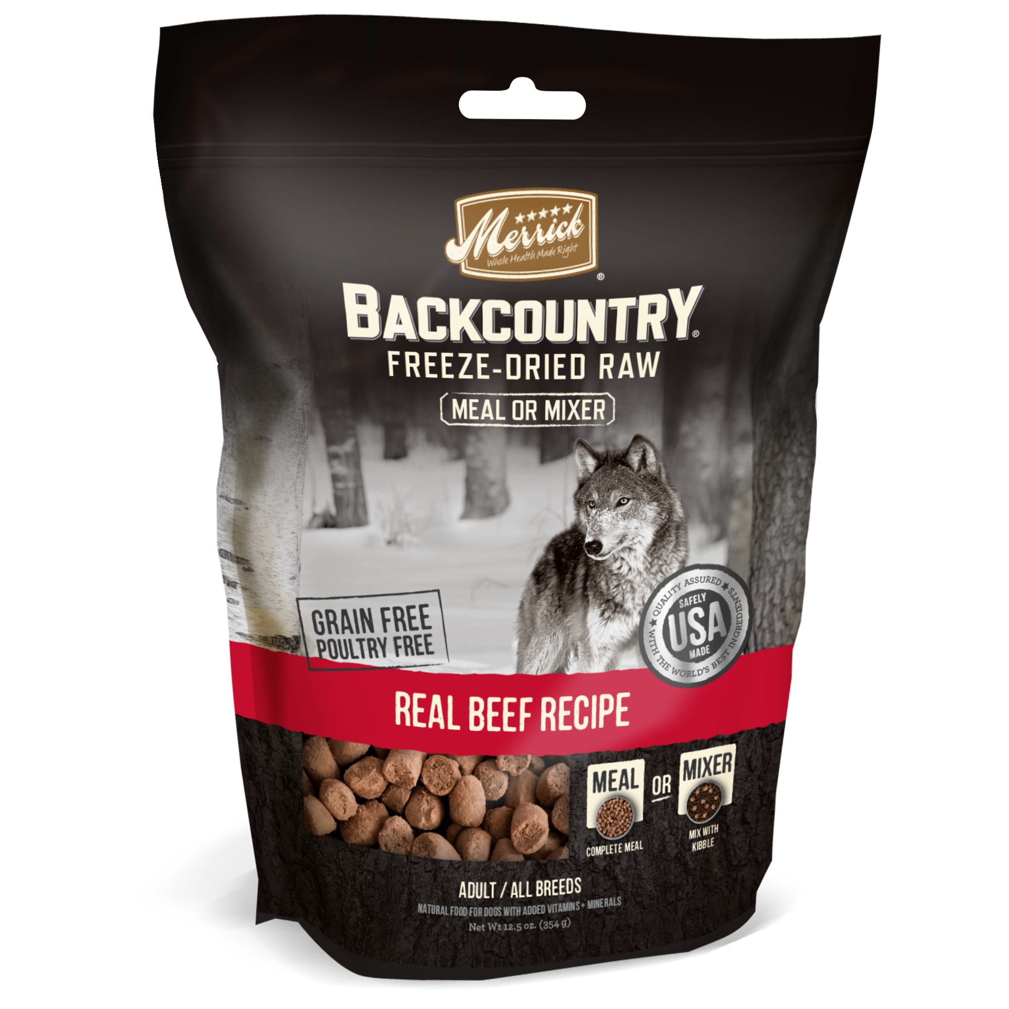 dog food with freeze dried meat