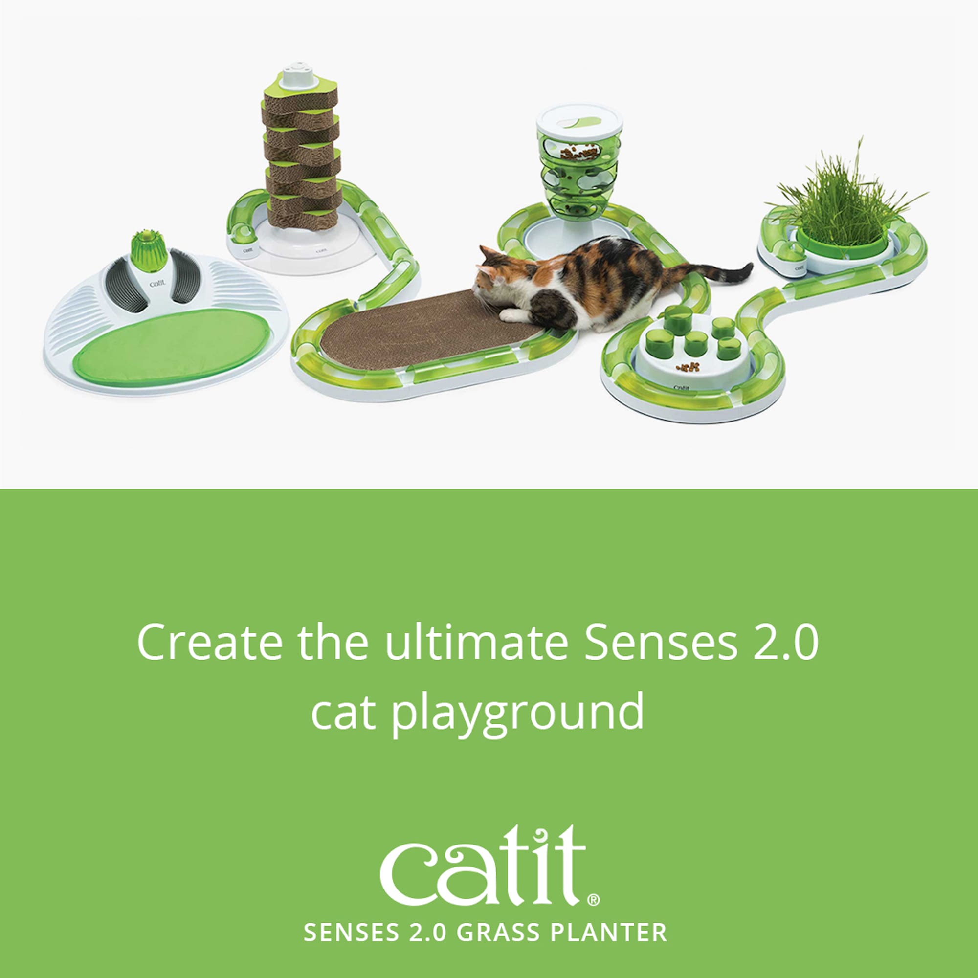 Catit Senses 2.0 Grass Planter Cat Toy