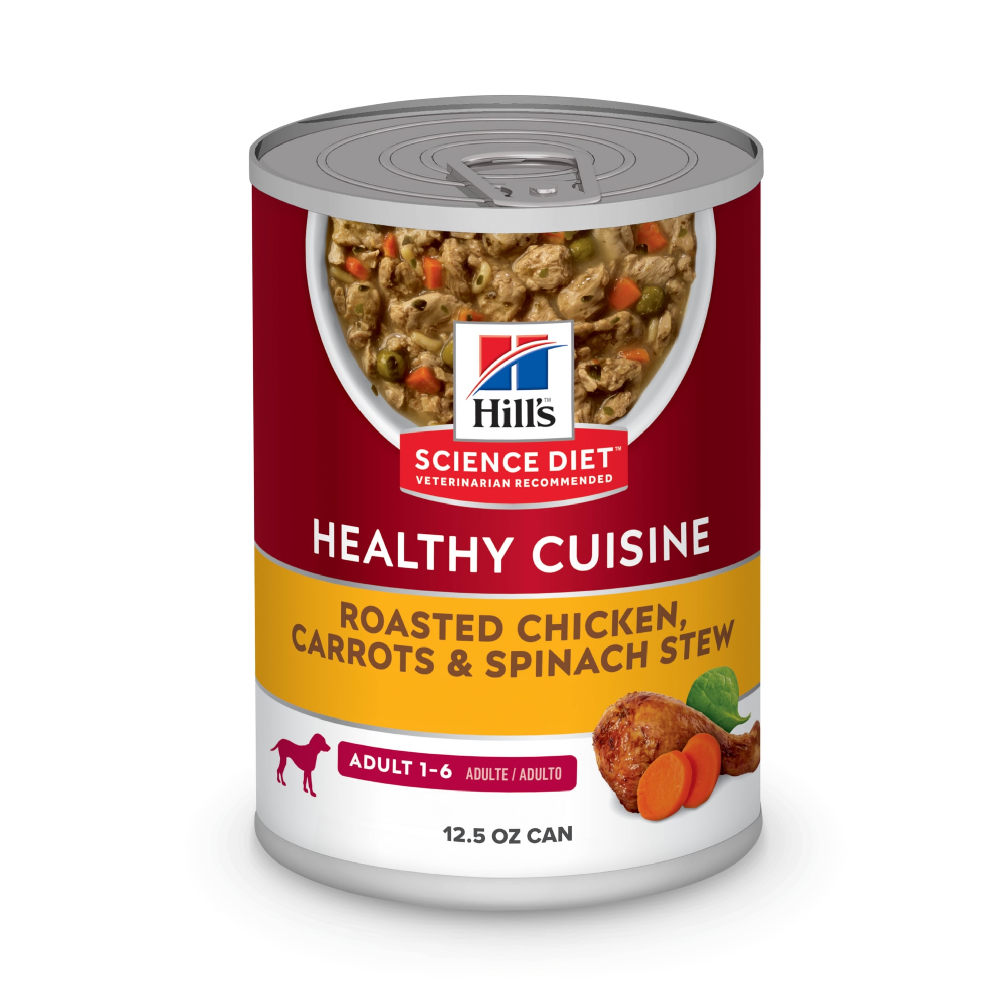 Hill s Science Diet Healthy Cuisine Adult Roasted Chicken Carrots