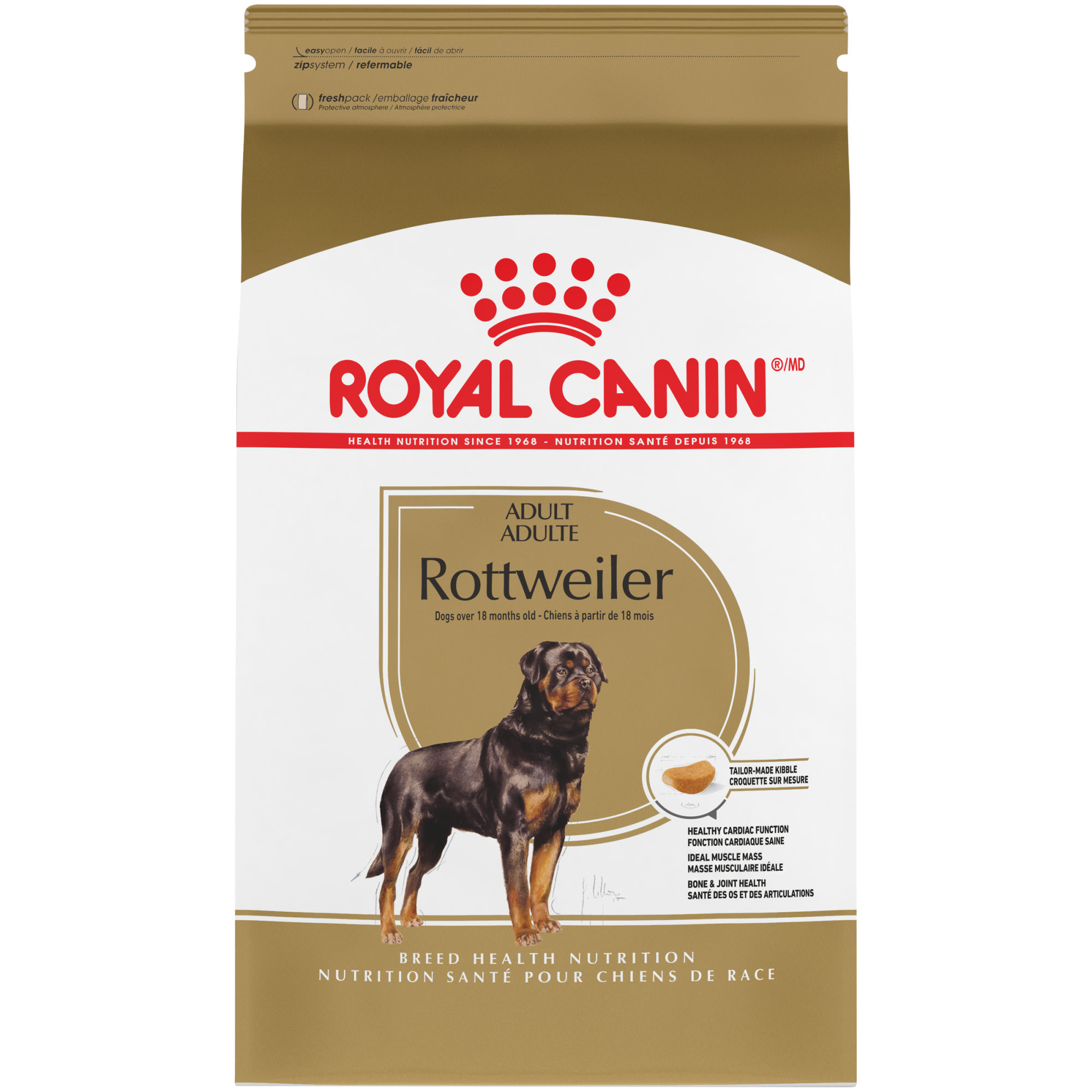 Royal Canin Rottweiler Puppy Food for Joint Bone Support 30 lbs