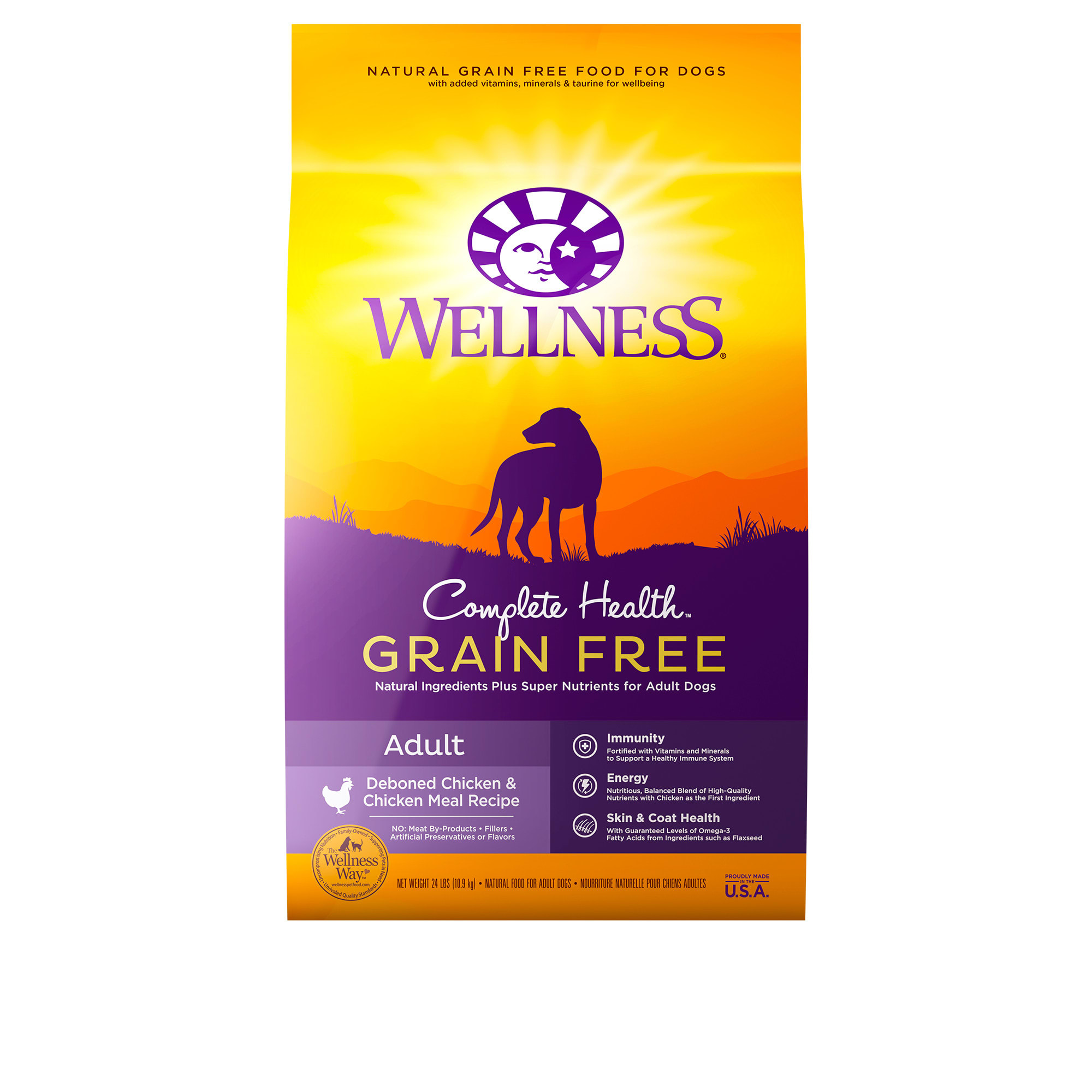 Wellness complete health grain free trigonophorus sp