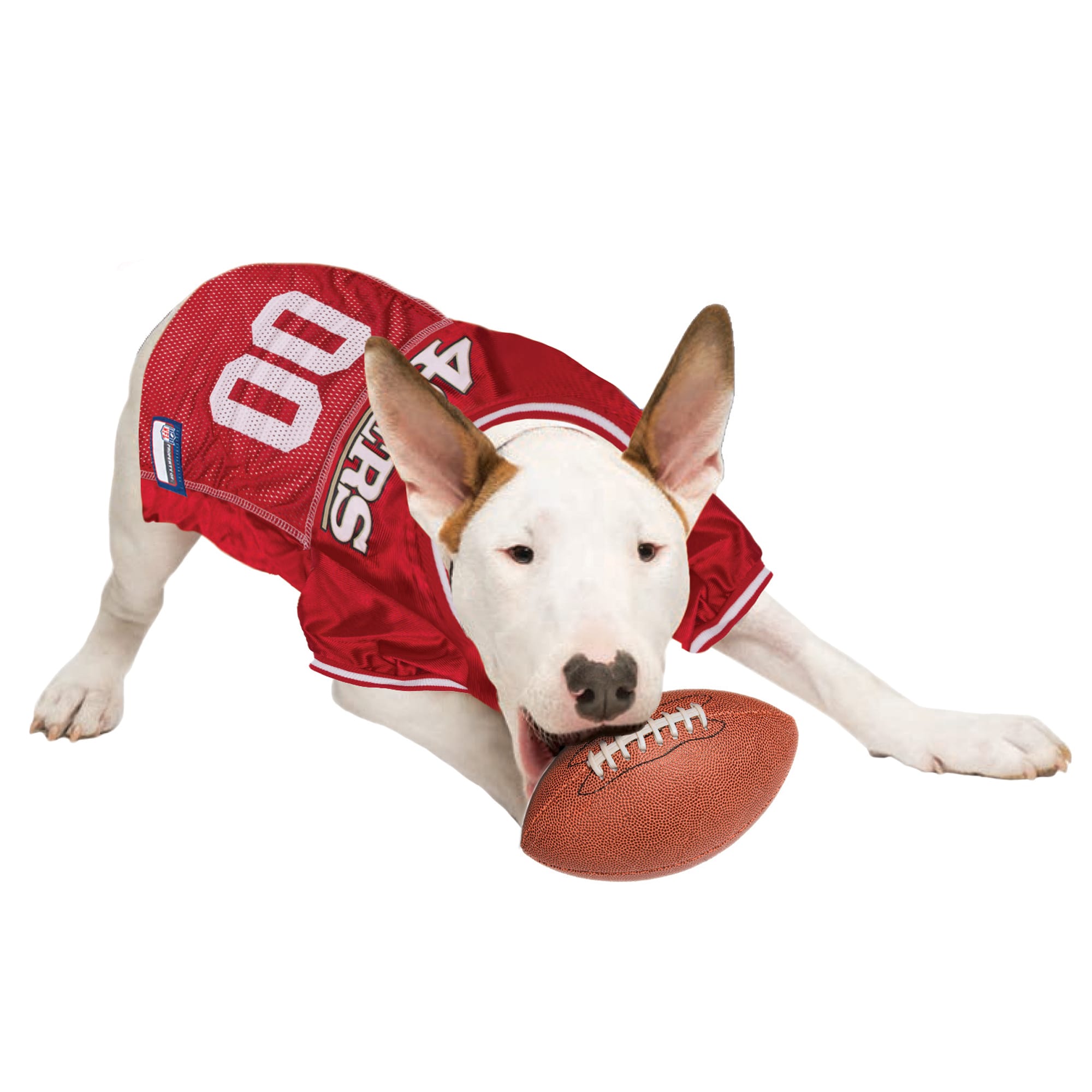 Pets First NFL NFC West Mesh Jersey For Dogs, X-Small, San Francisco 49ers