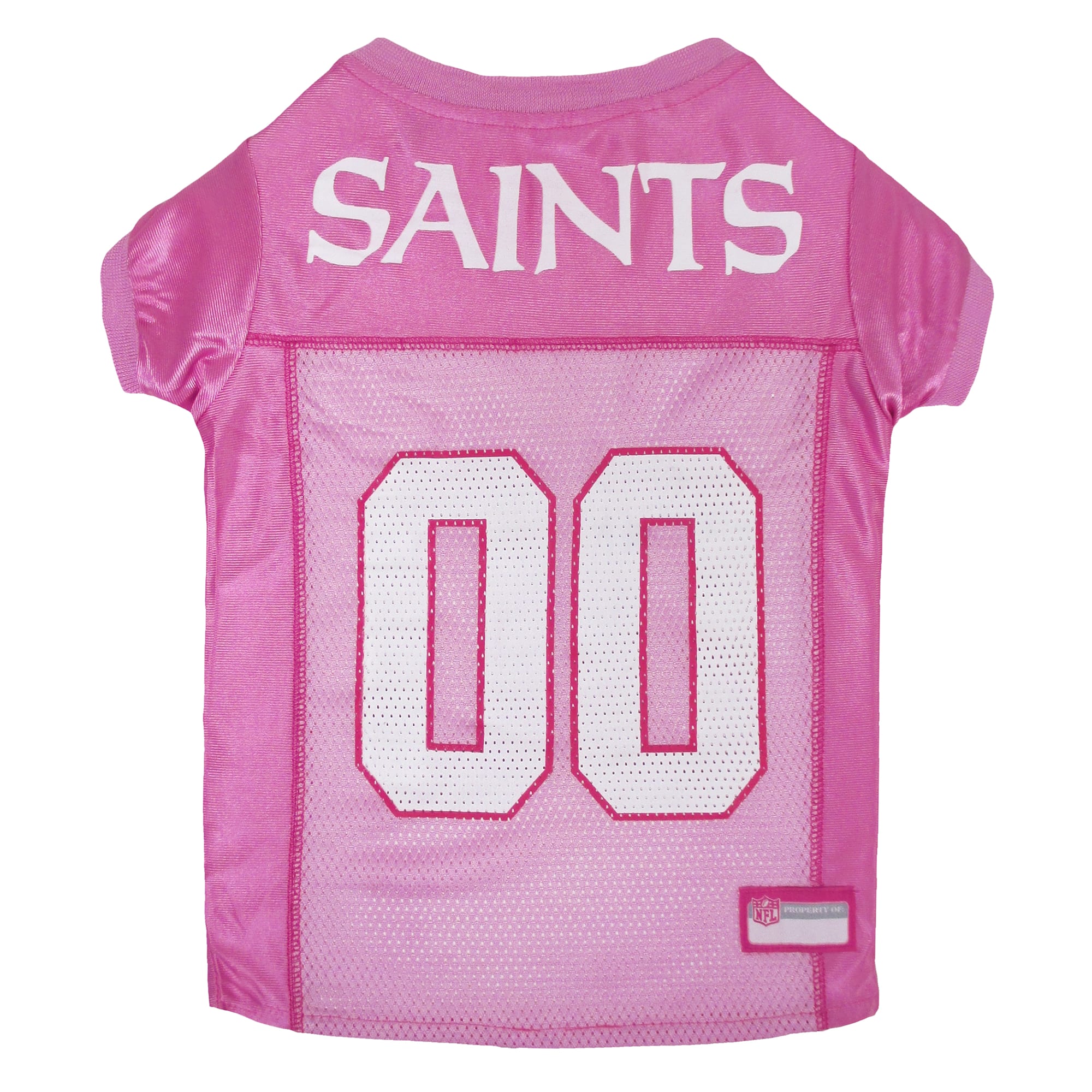 pink saints jersey