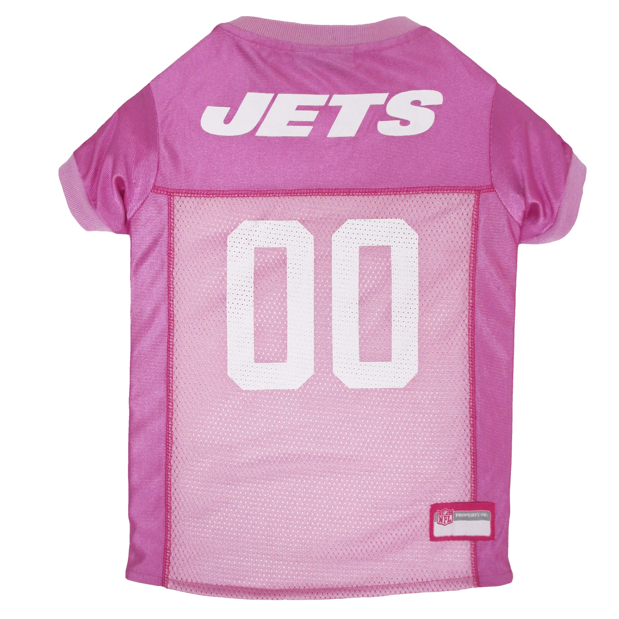 Pets First New York Jets NFL Pink Mesh 