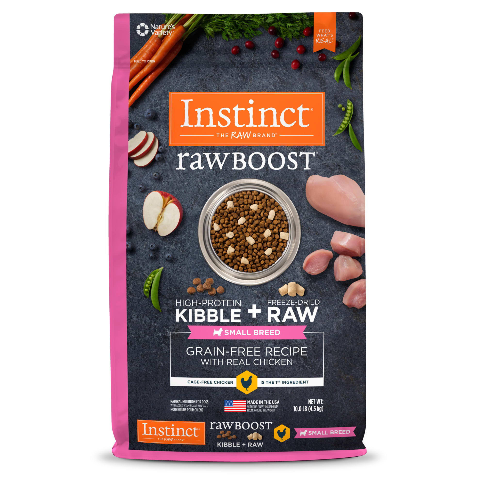 instinct raw brand dog food