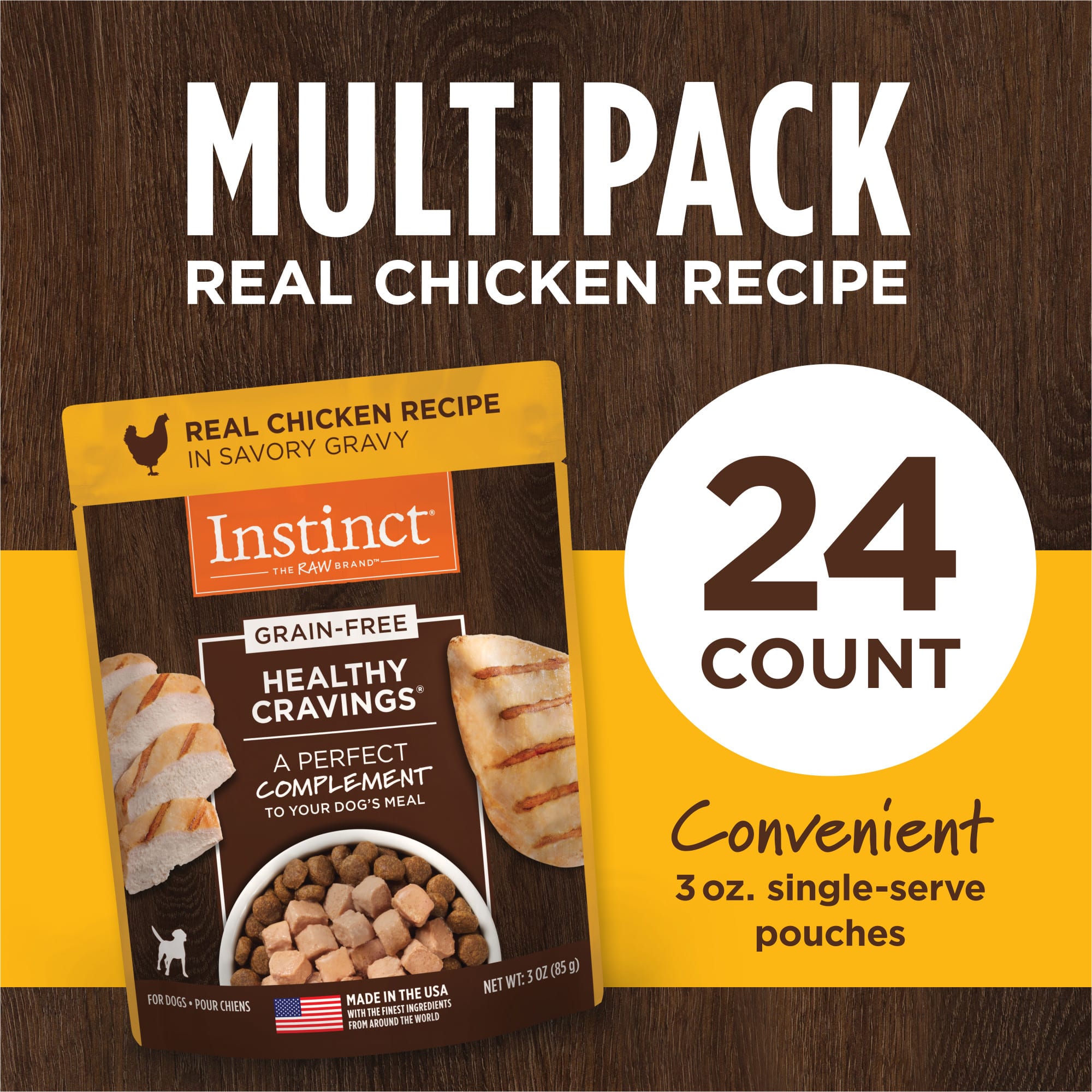 Instinct Healthy Cravings Grain Free Real Chicken Recipe Natural