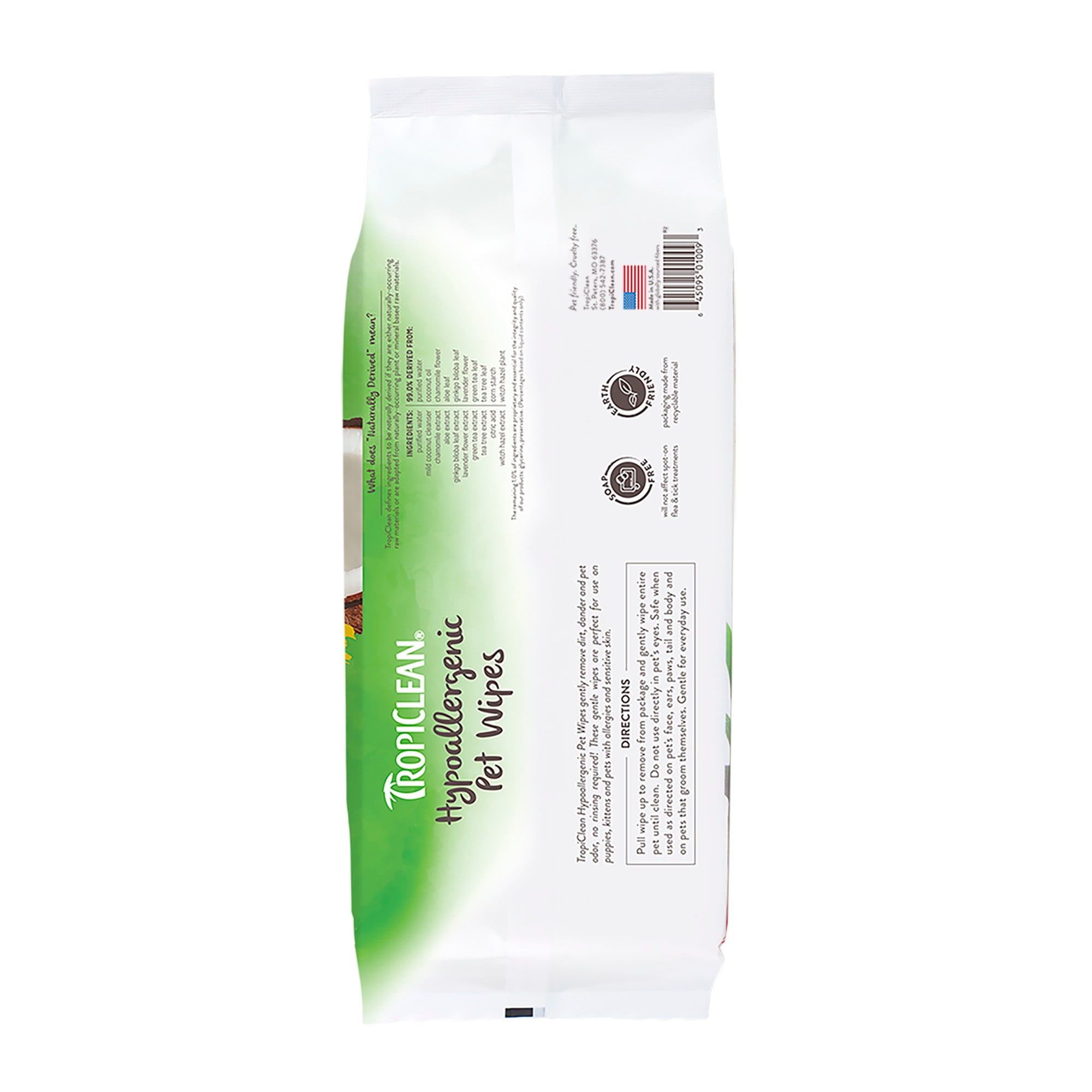 Tropiclean dog clearance wipes