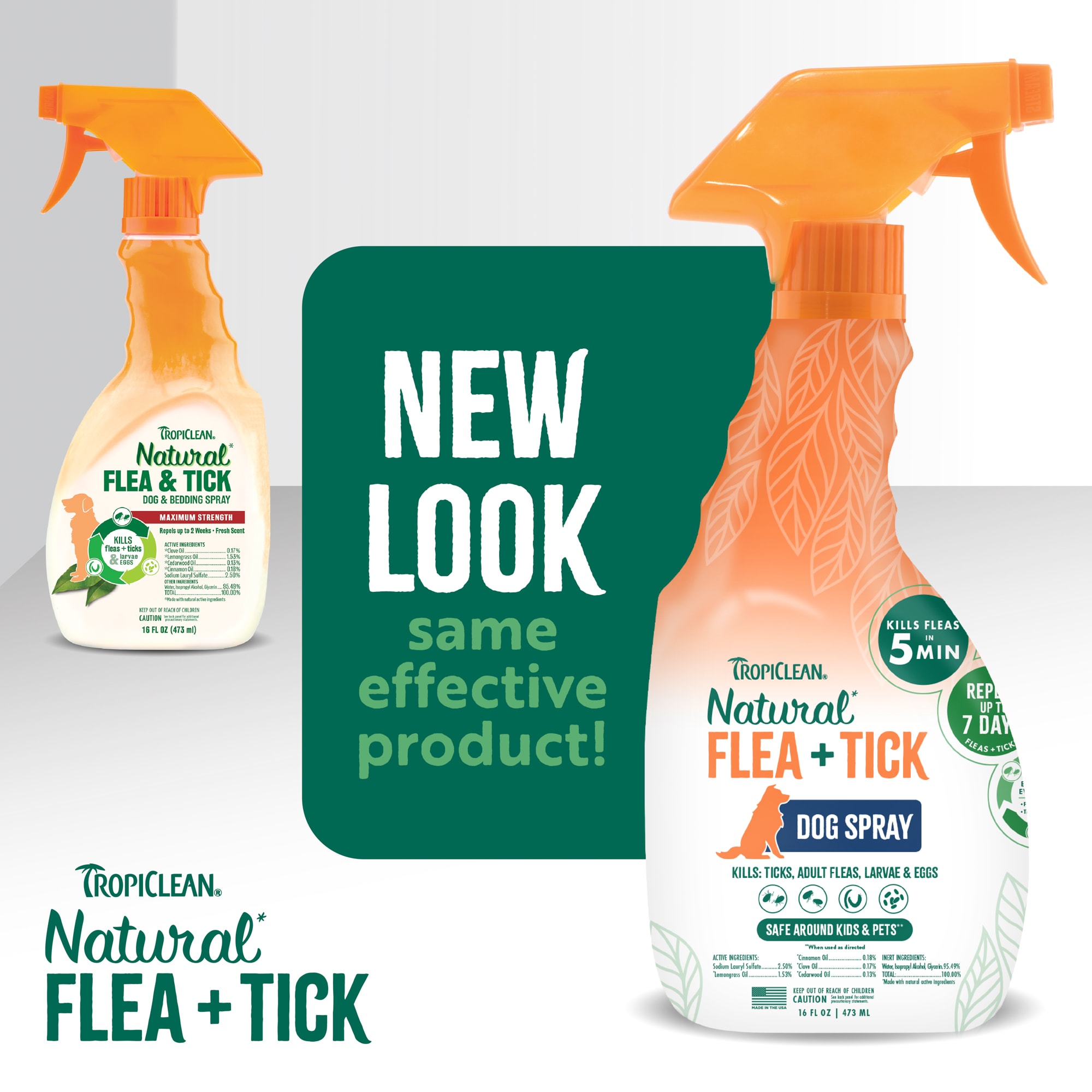 Natural orders flea repellent for skin