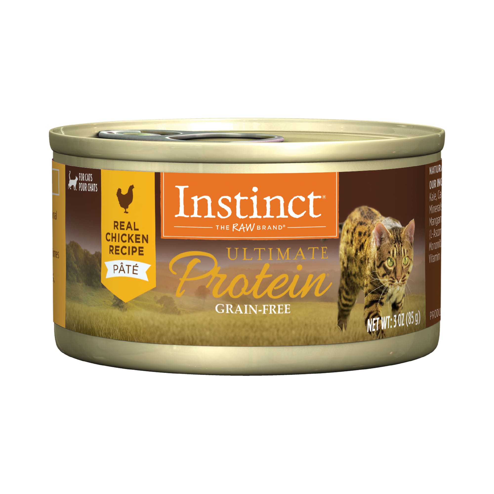 Instinct Ultimate Protein GrainFree Pate Real Chicken Recipe Wet Cat