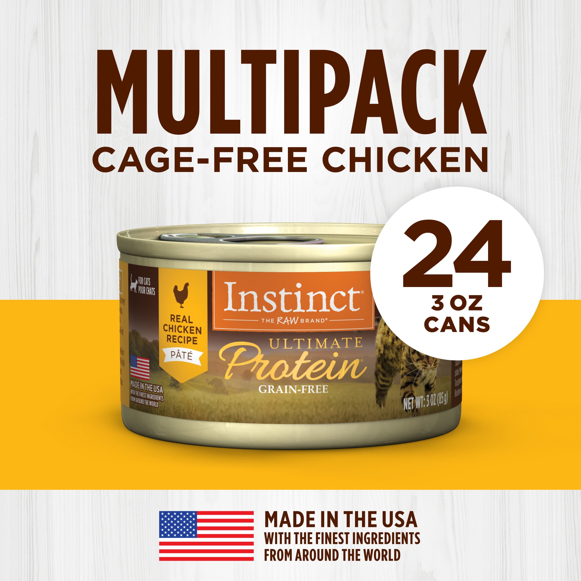 Instinct protein cat store food