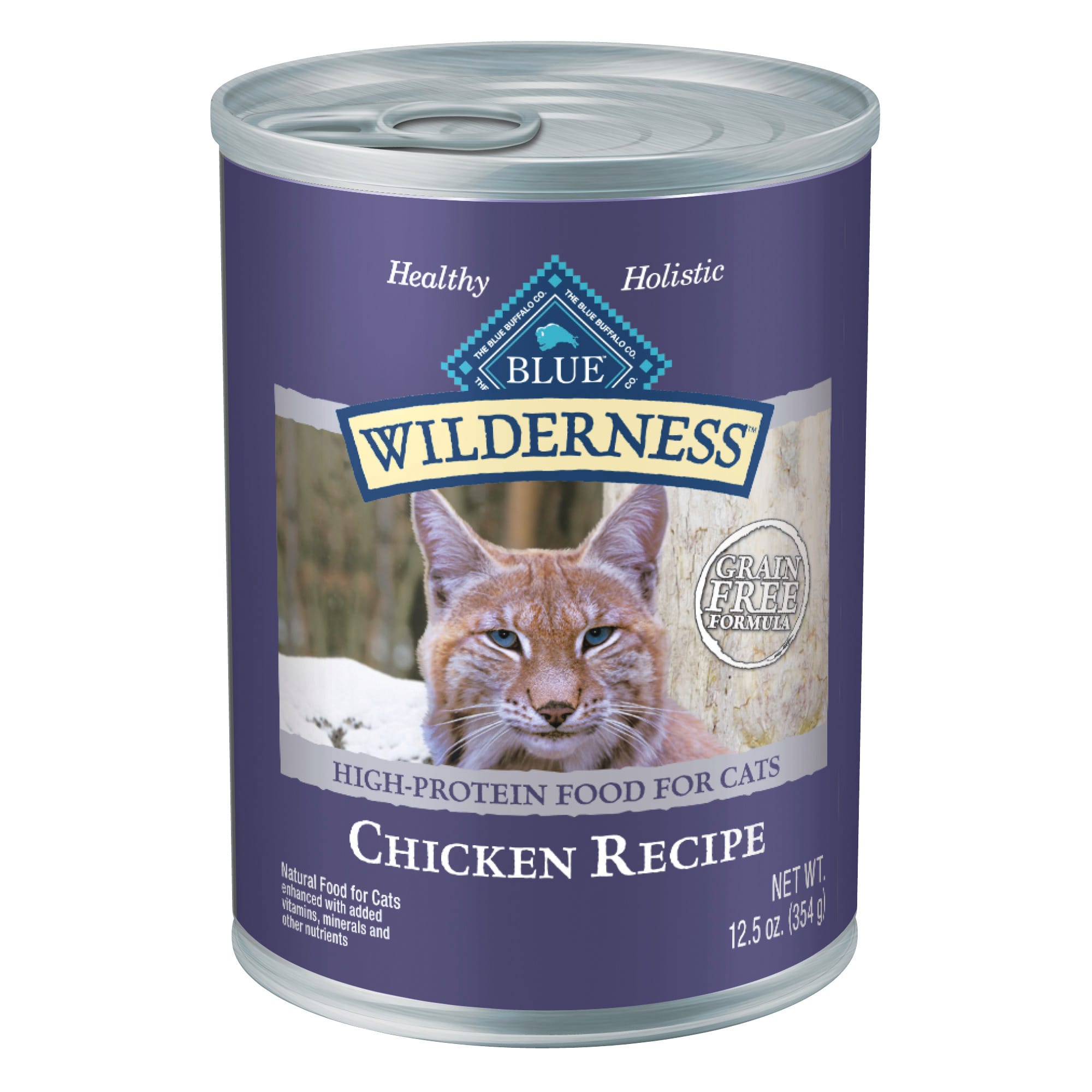 Blue Buffalo Blue Wilderness Chicken Canned Cat Food, 12.5 ...