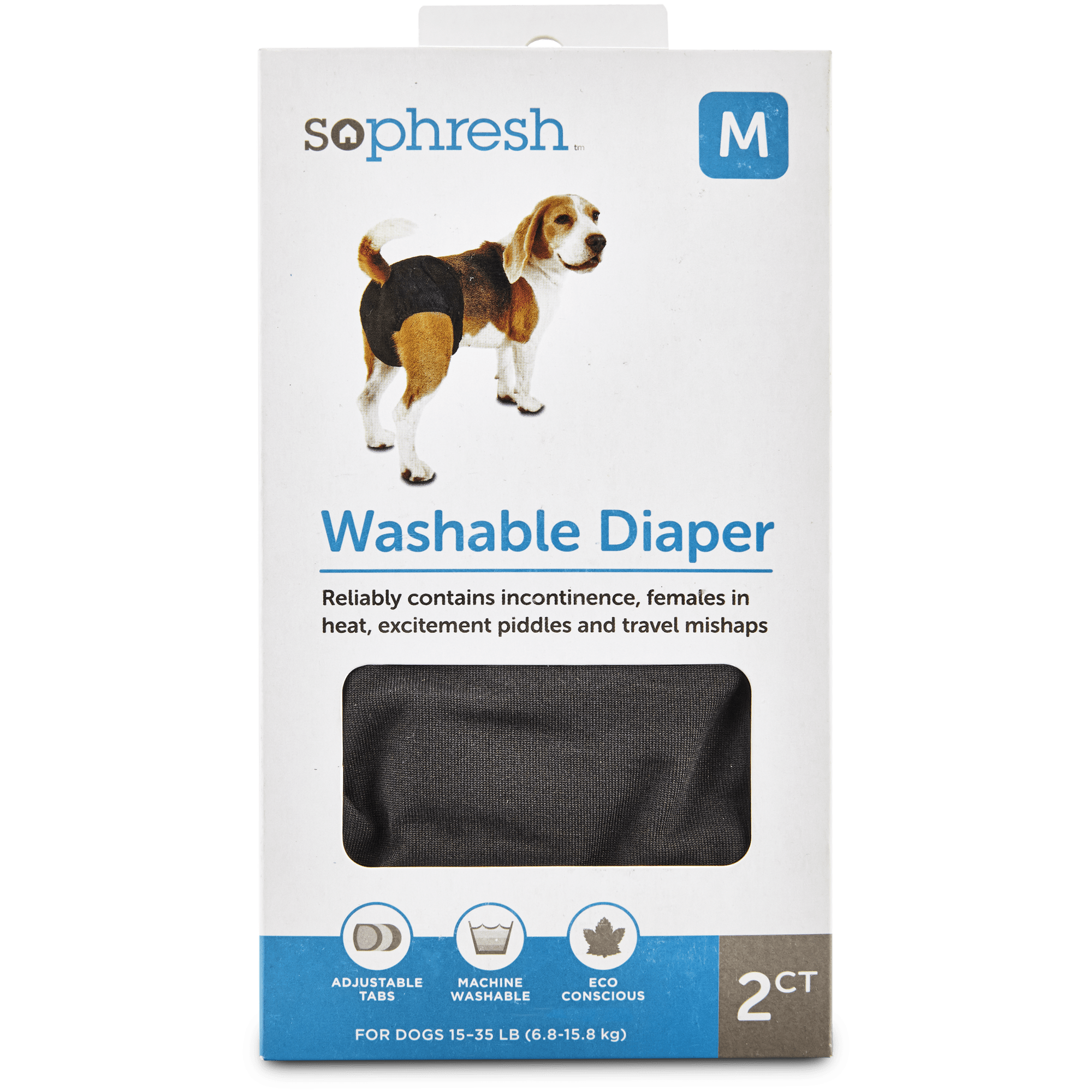 So Phresh Washable Diaper for Dogs X Small Petco