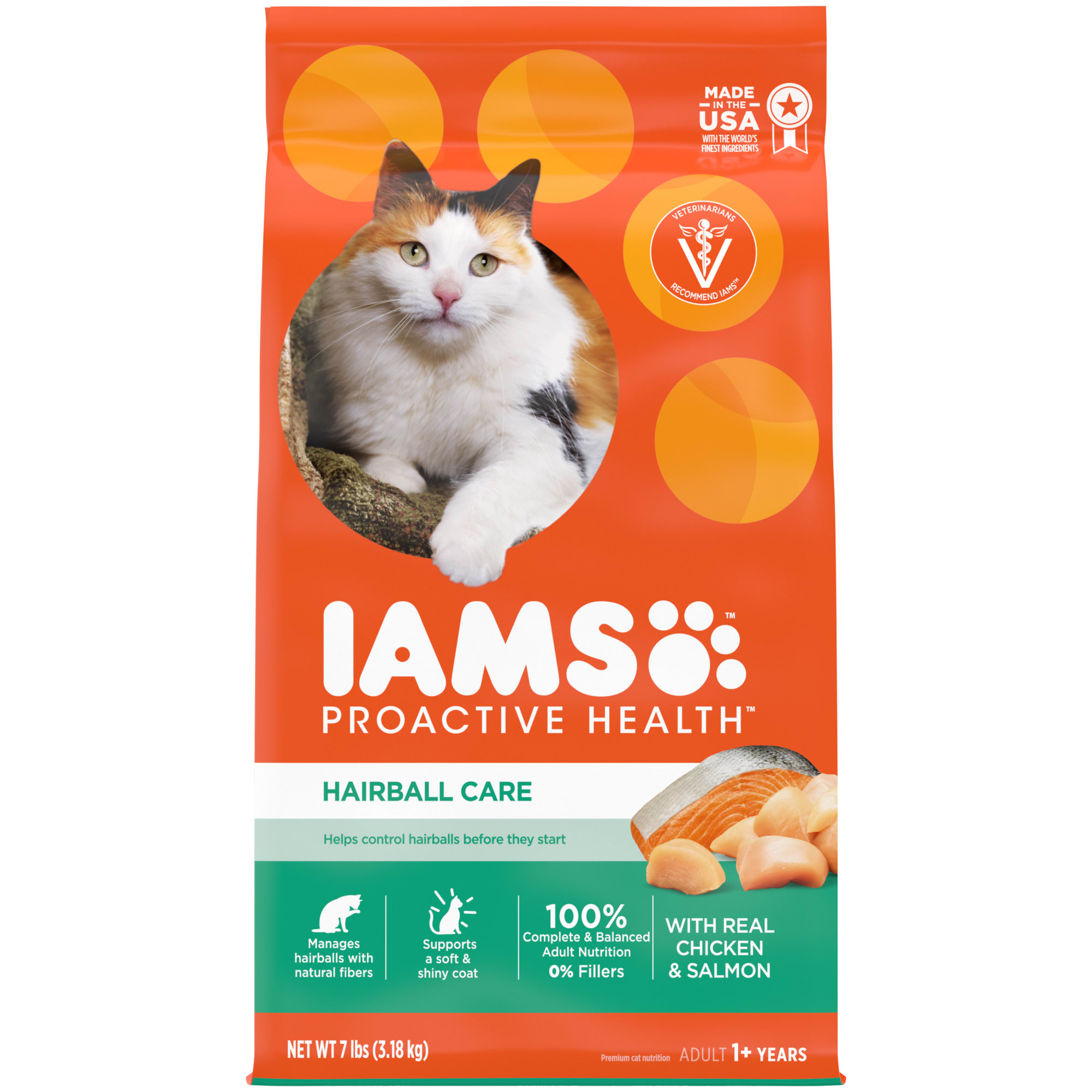 Iams hairball cat food