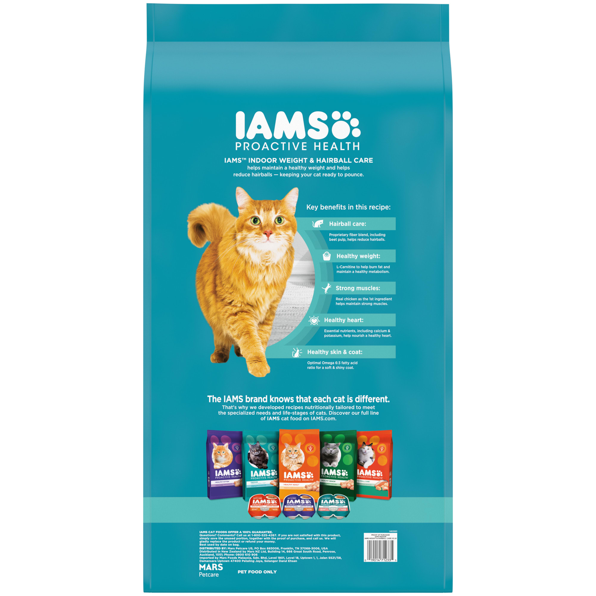 Iams indoor deals hairball cat food