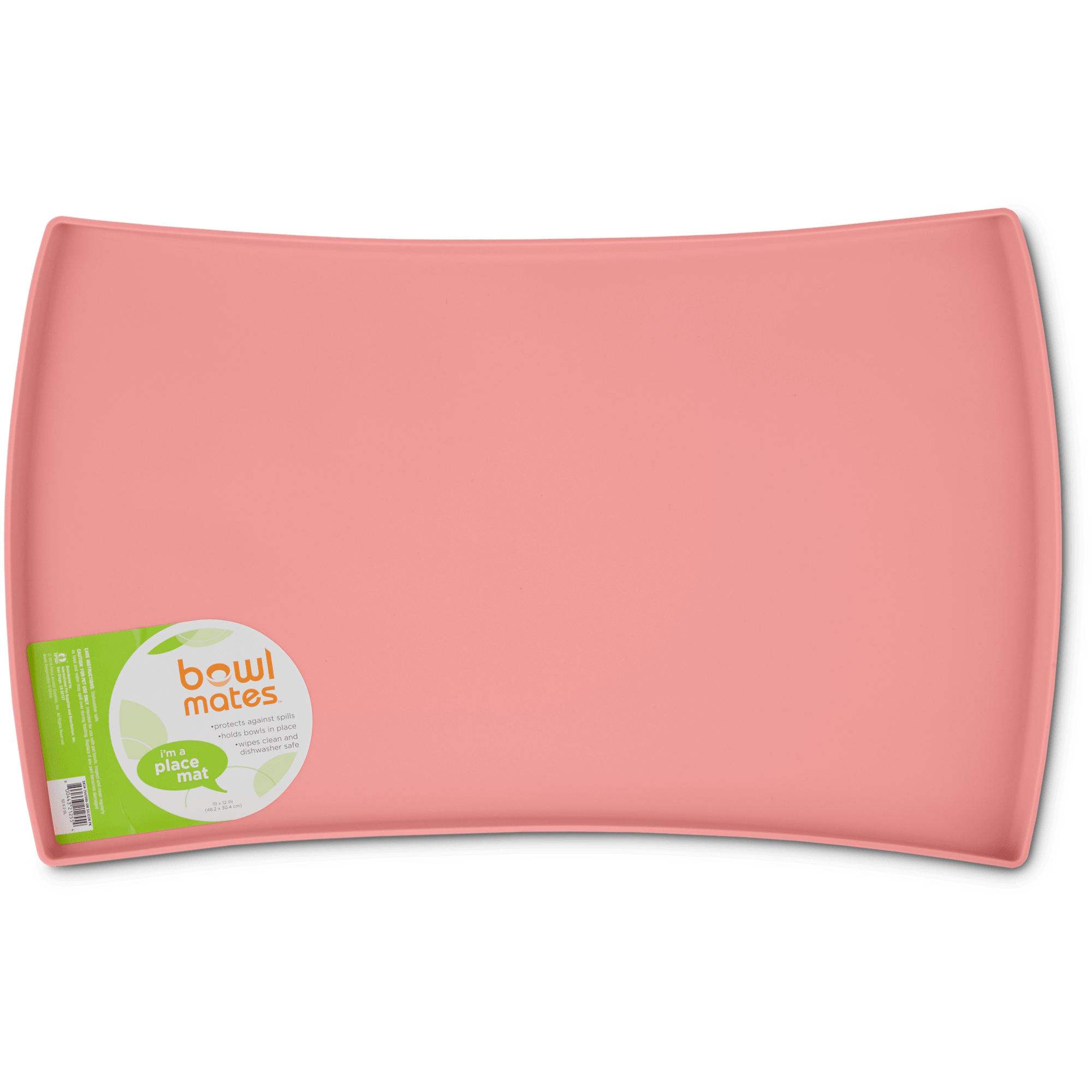 Bowlmates Pink Silicone Placemat 