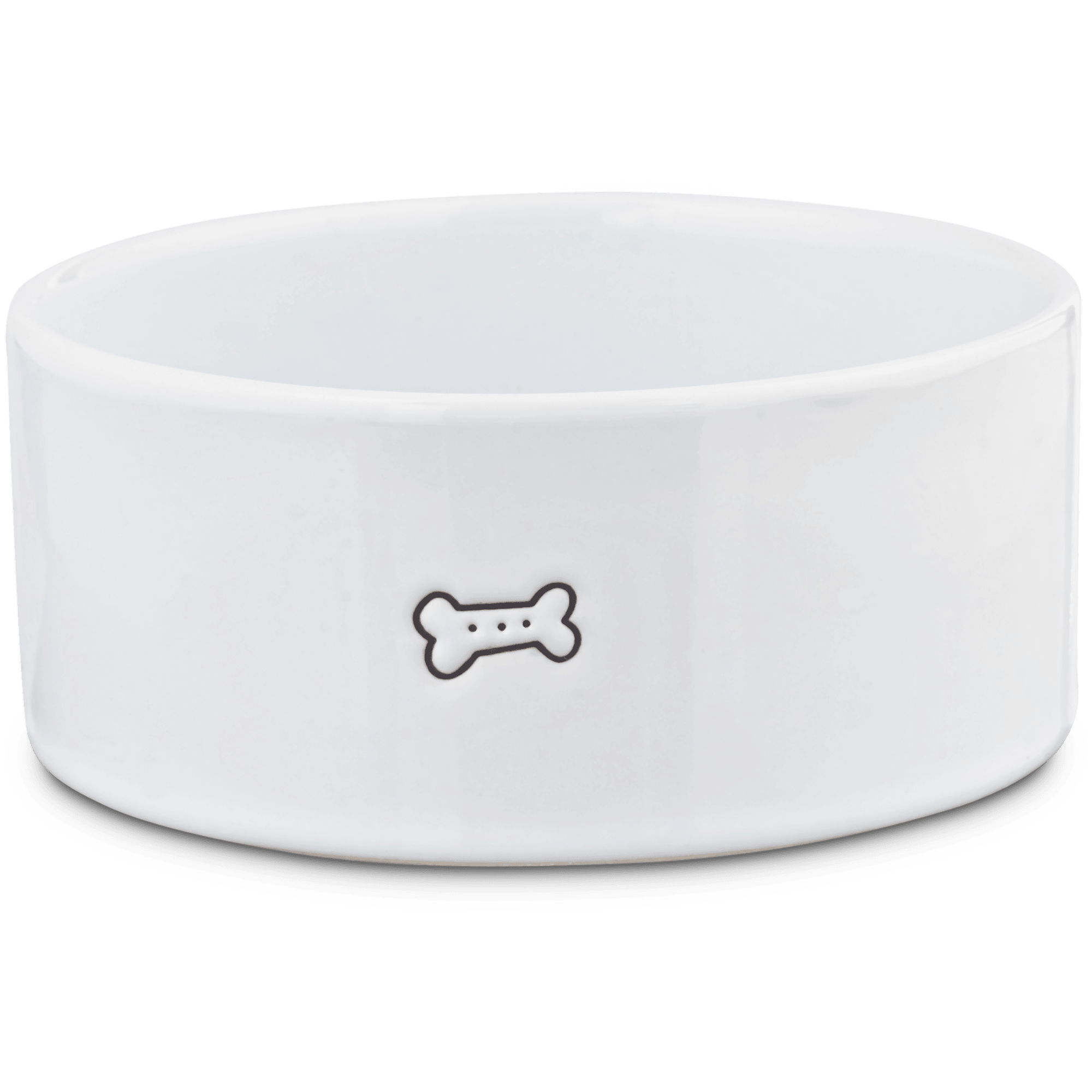 cute girl dog bowls