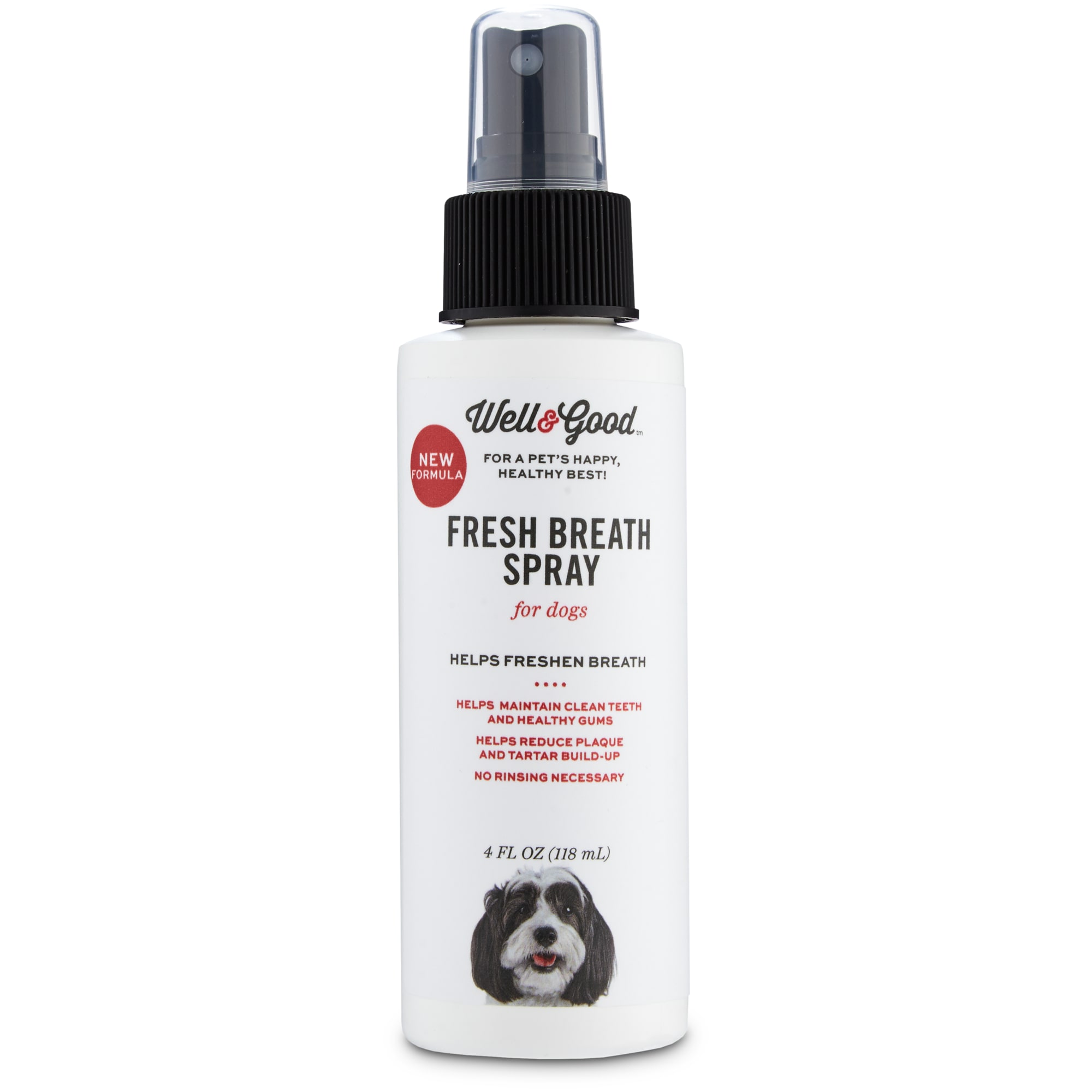 Well \u0026 Good Dog Breath Spray, 4 oz | Petco