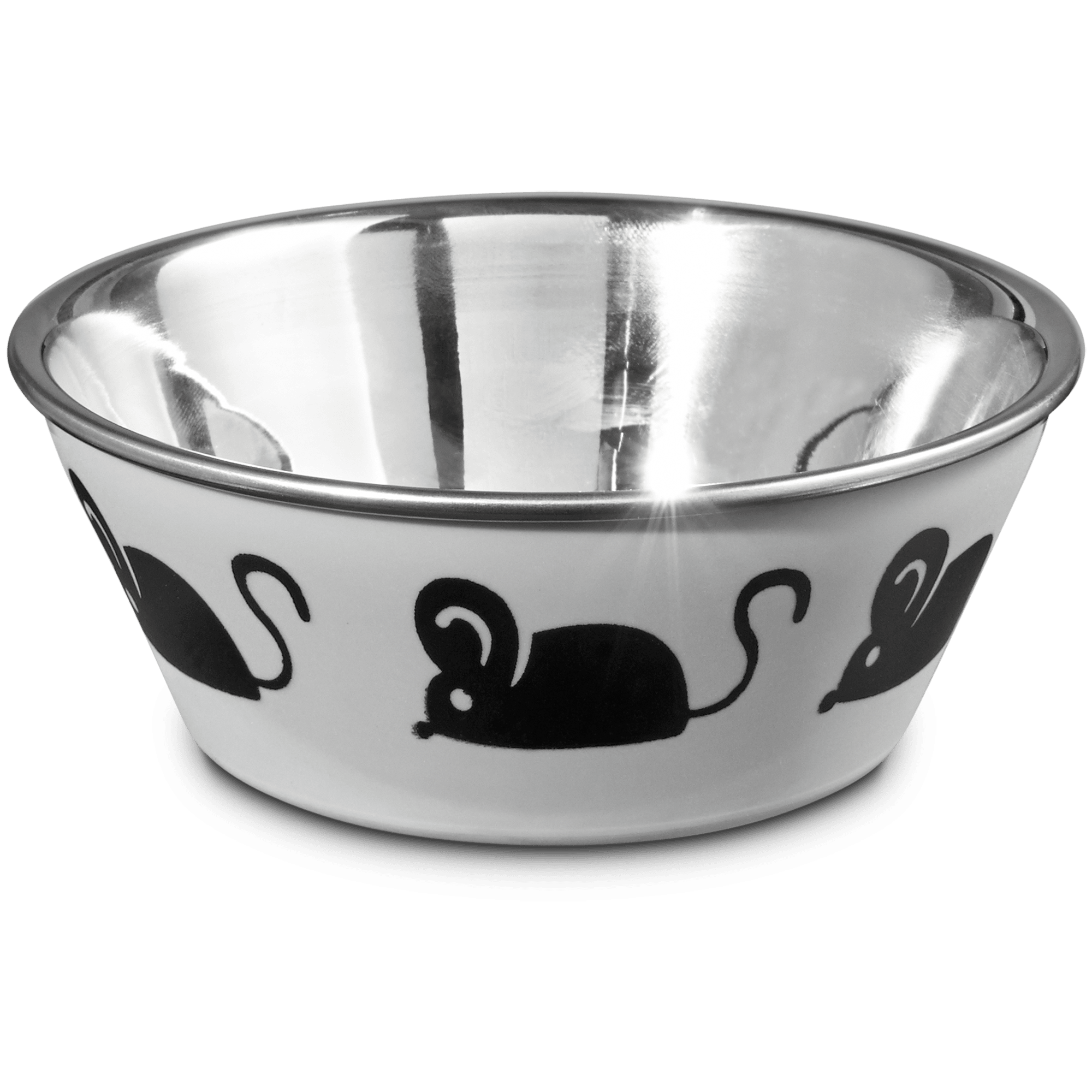 Harmony Grey Stainless Steel Cat Bowl 
