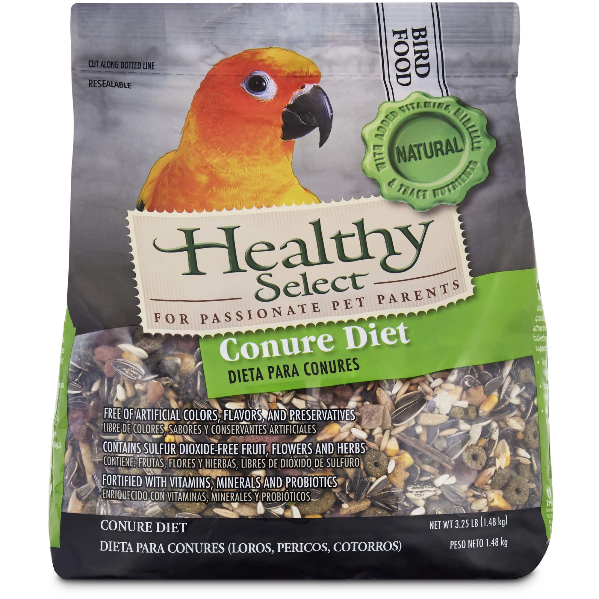 Healthy Select Papaya Bits Treats for Large Birds, 6 oz.