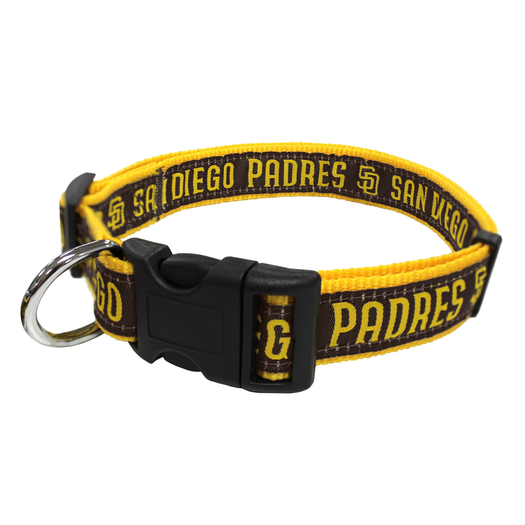 Pets First San Diego Padres MLB Dog Collar, Medium Petco