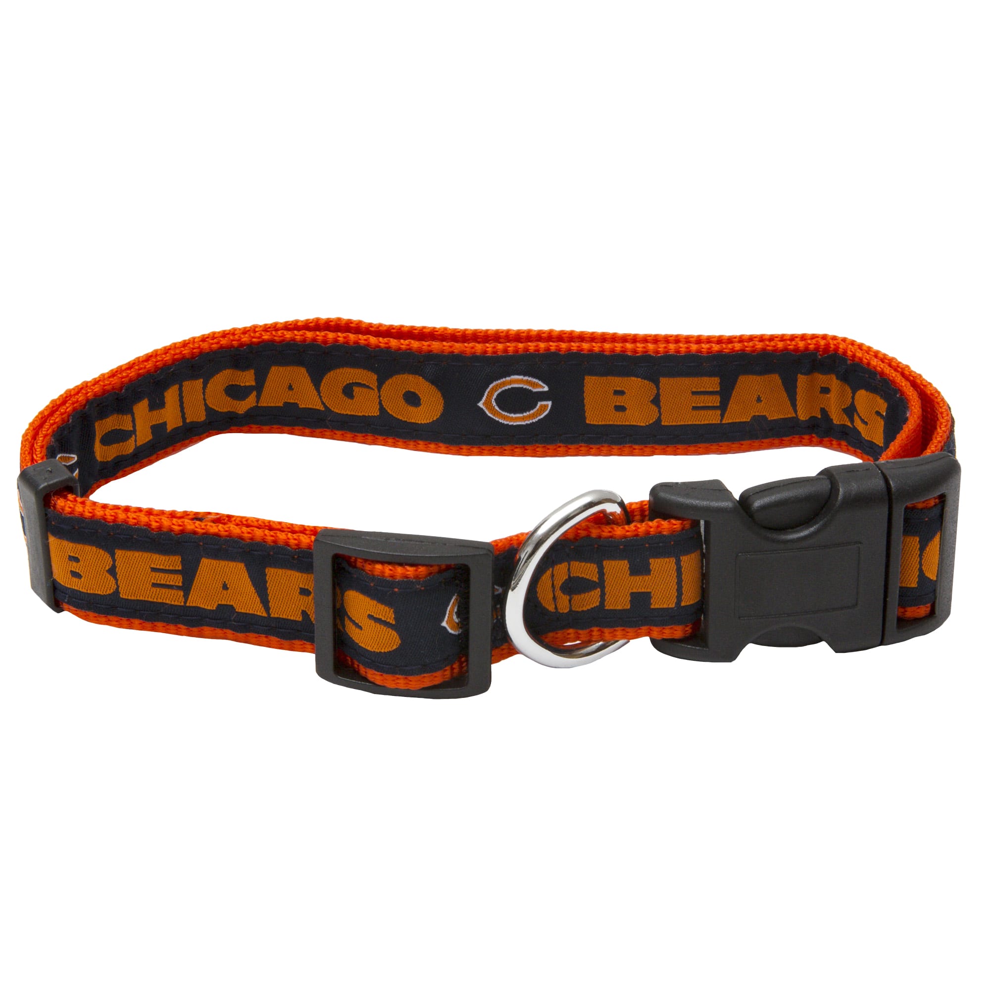Pets First Chicago Bears NFL Dog Collar 