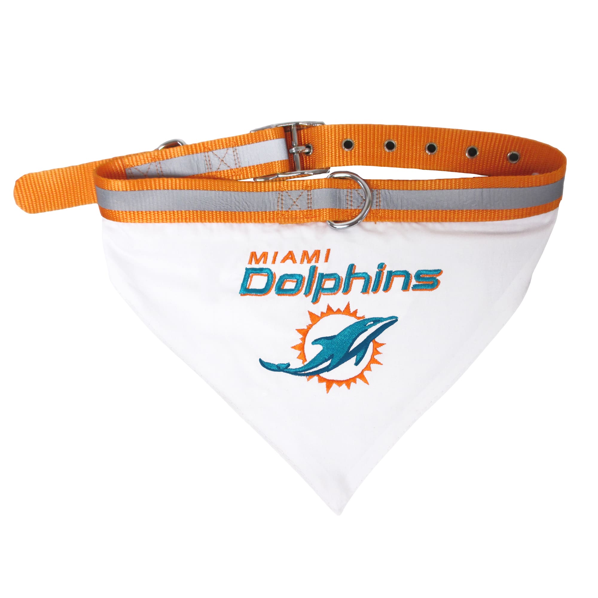 miami dolphins dog bandana