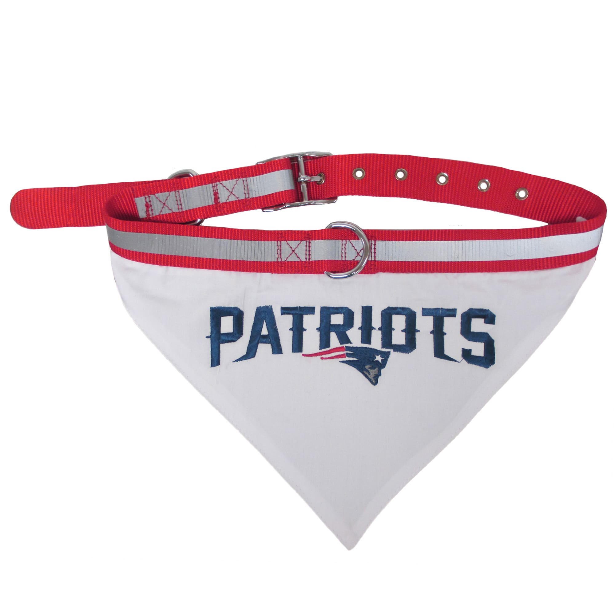 patriots dog bandana