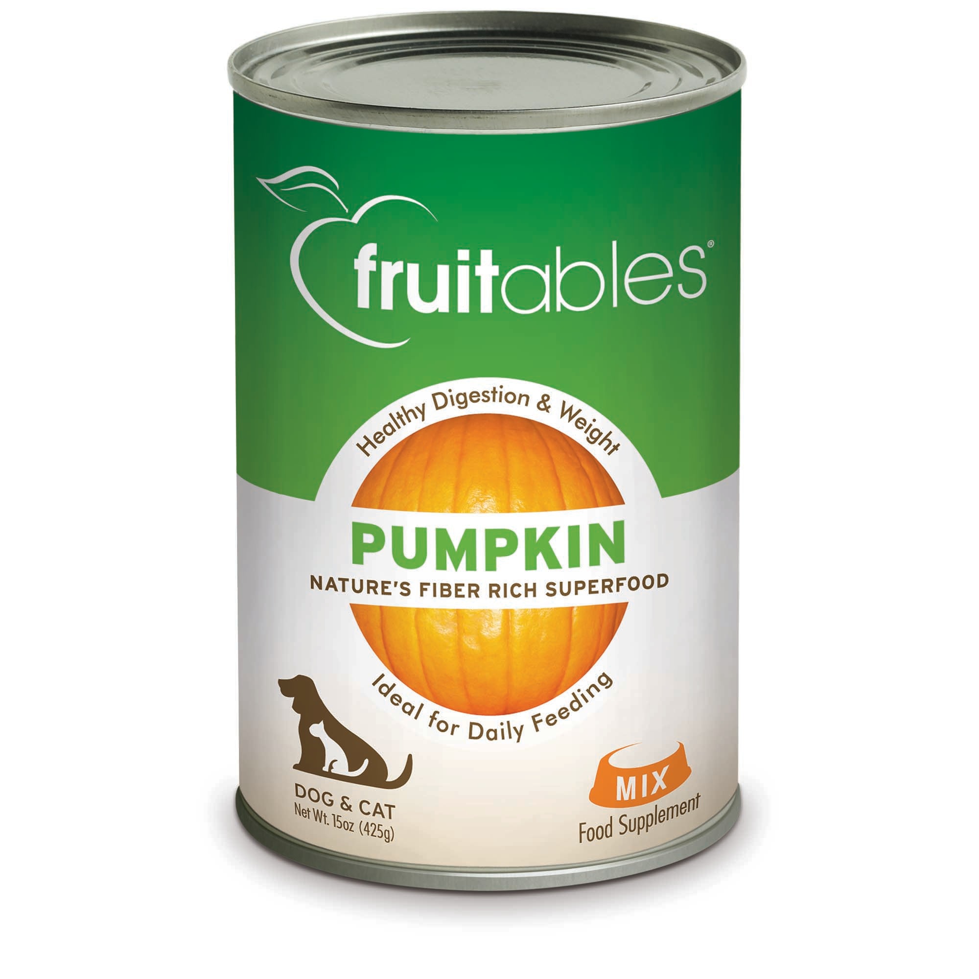 Fruitables Pet Pumpkin Canned Food, 15 