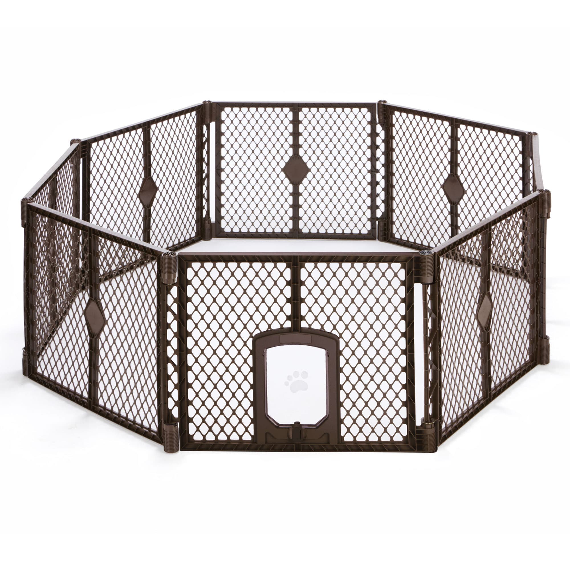 North States 8067194 26 x 35.25 in. Plastic Pet Gate