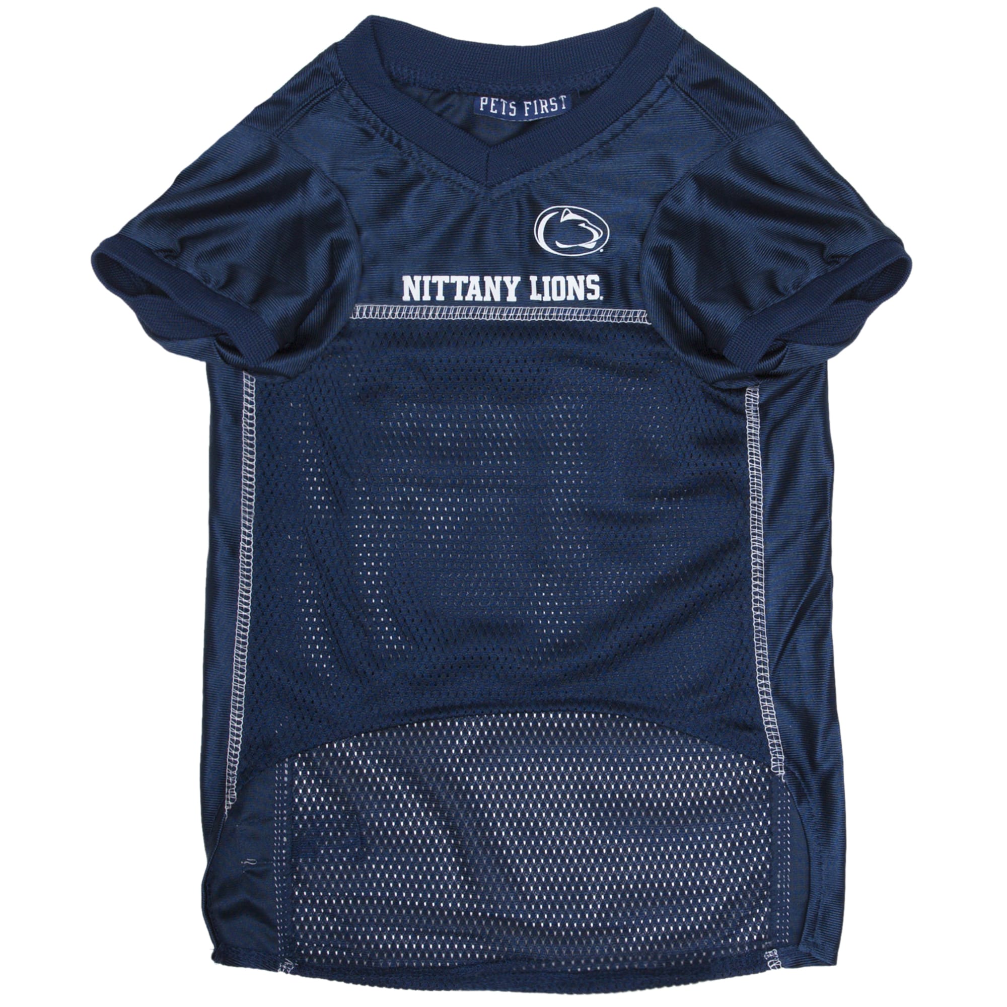 Big Dog Littlearth unisex-adult NCAA Penn State Nittany Lions Stretch Pet Jersey for Large Dogs Team Color 