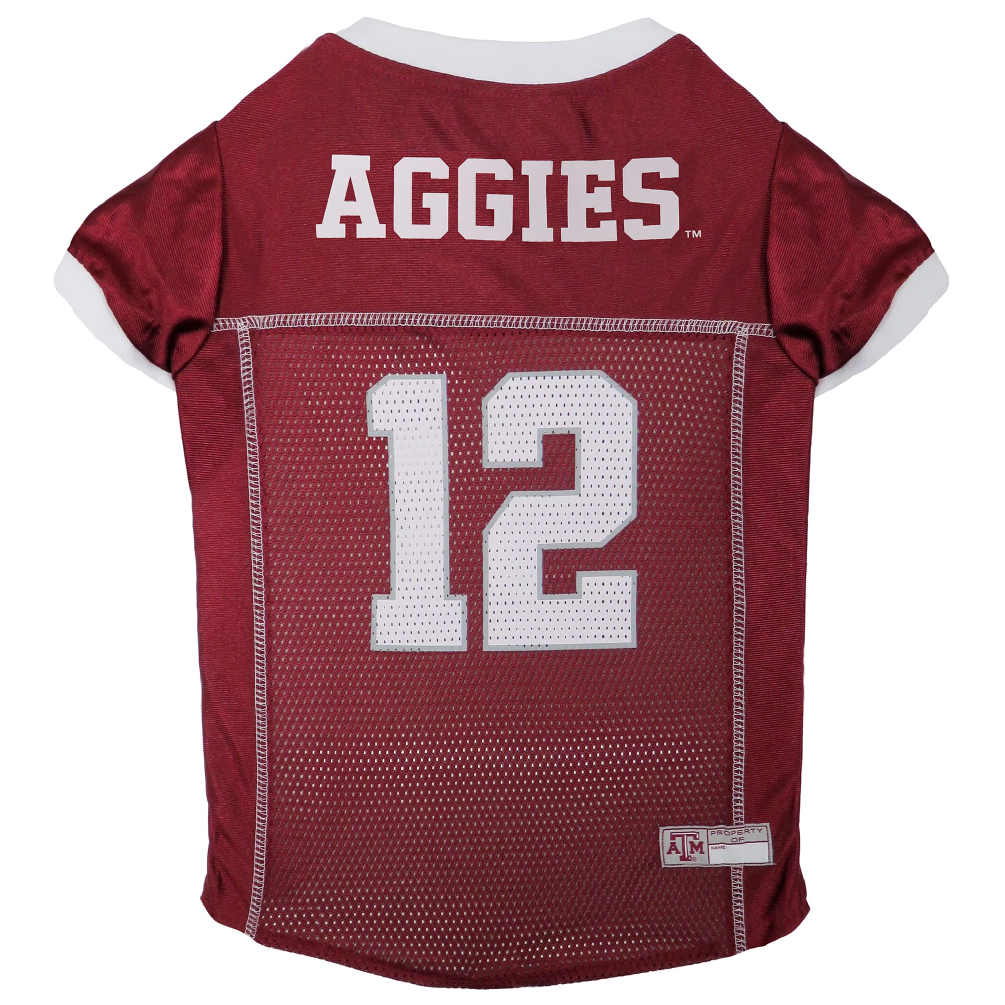 Pets First Texas A&M Aggies NCAA Mesh Jersey for Dogs, X-Small