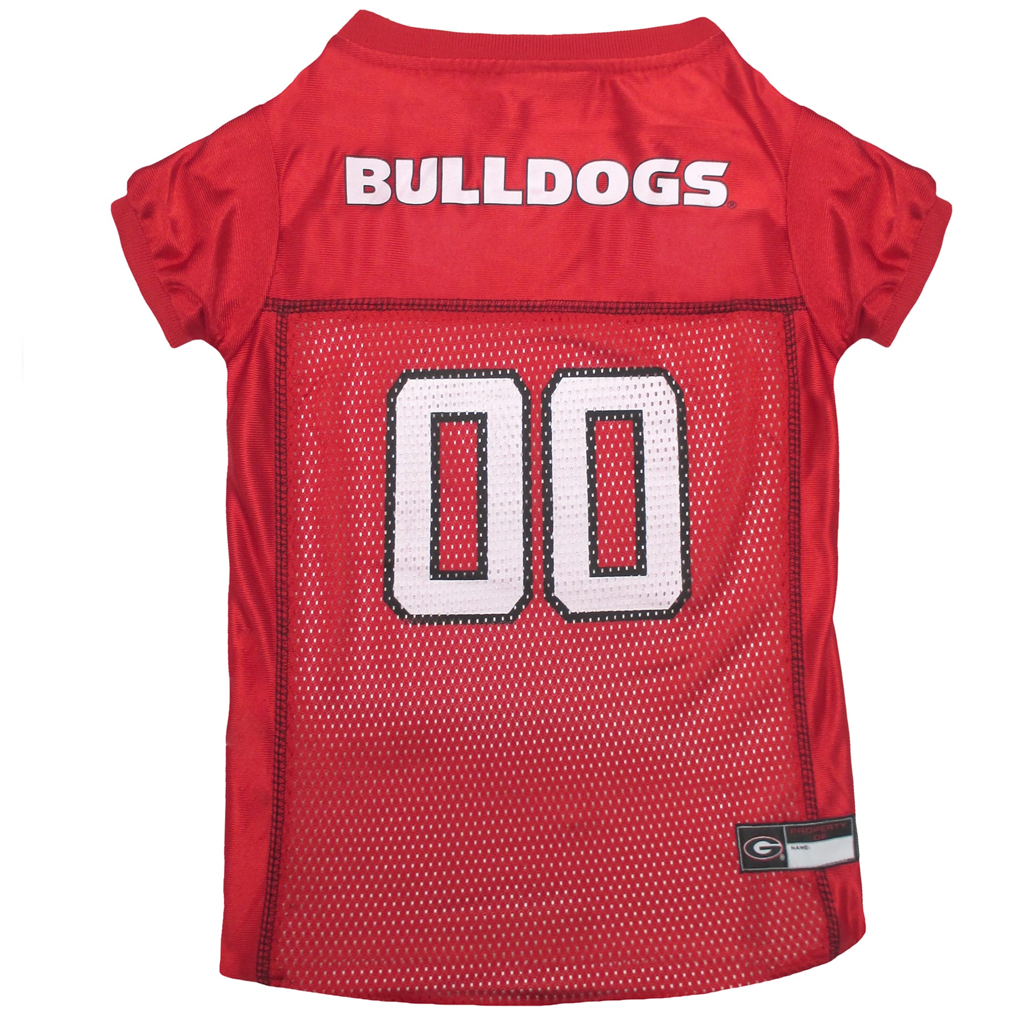 Pets First NCAA SEC Mesh Jersey for Dogs, X-Small, Georgia