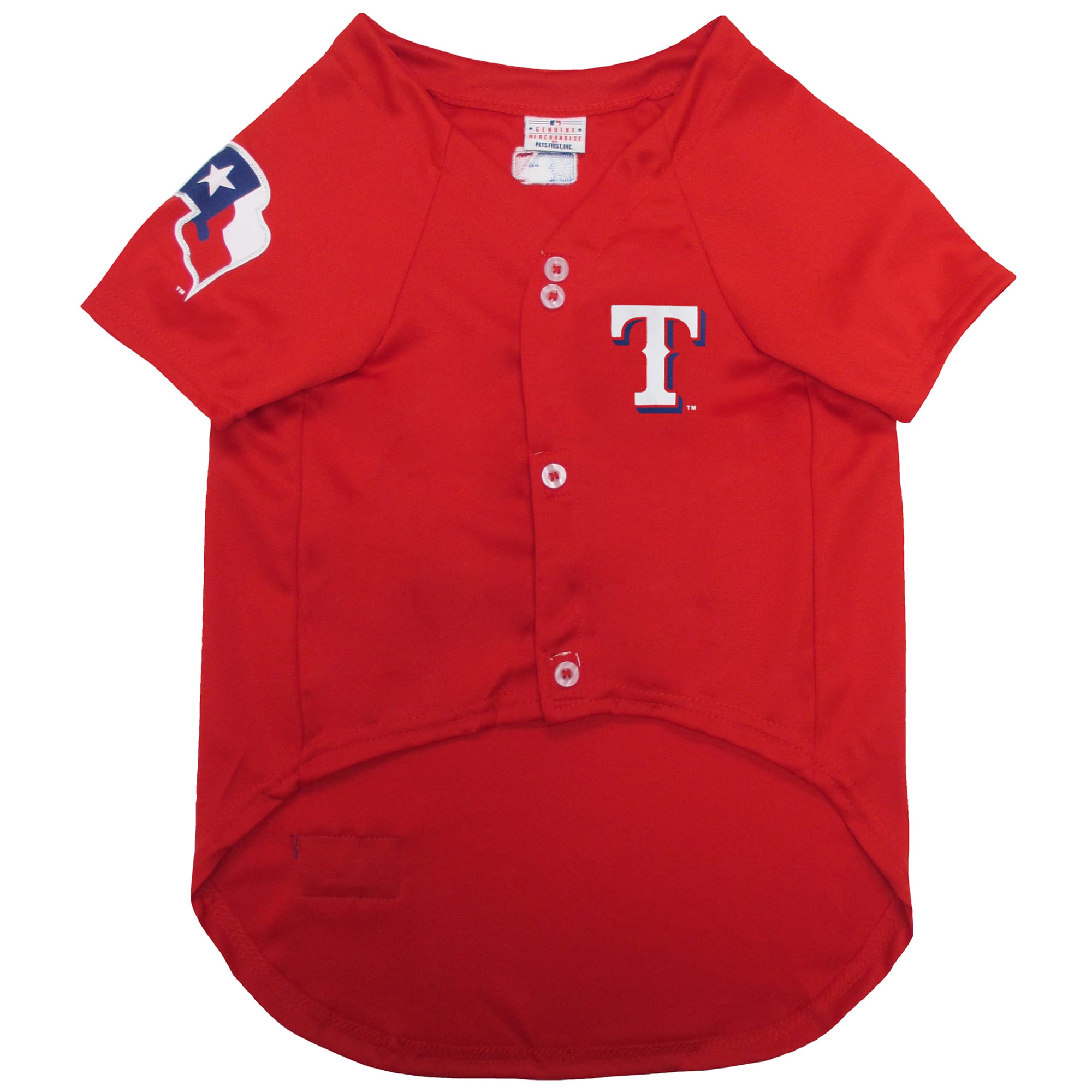 Pets First MLB American League Jersey for Dogs, Small, Texas