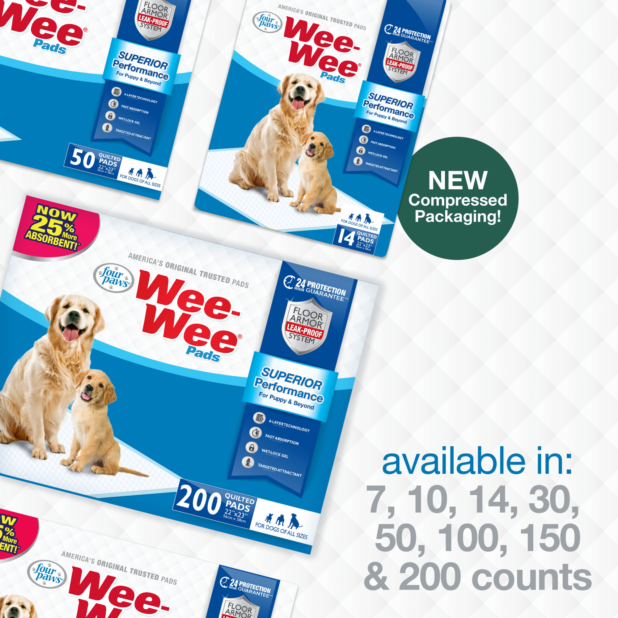 Pee wee shop pads for dogs