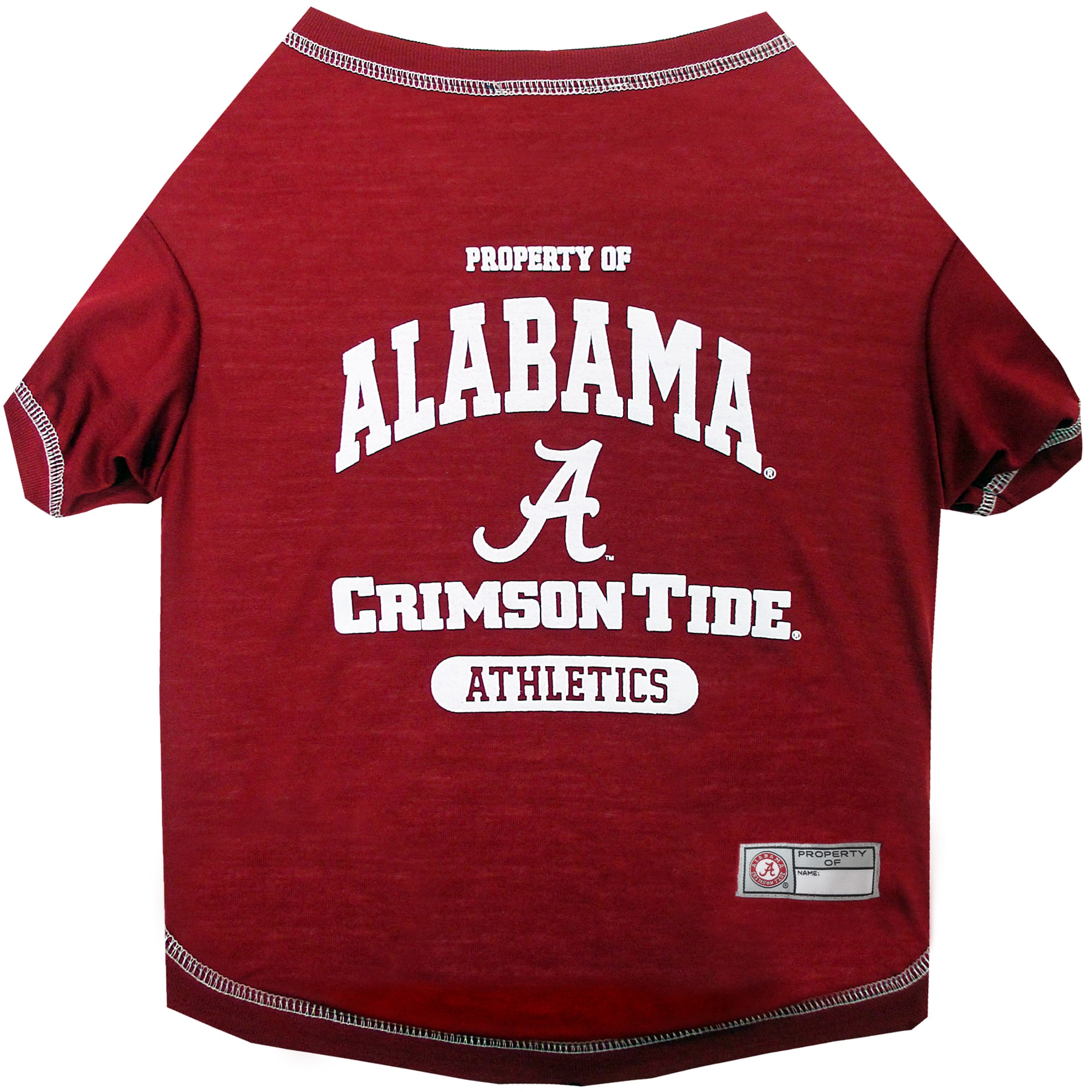 Pets First Alabama Crimson Tide NCAA T-Shirt for Dogs, Small | Petco