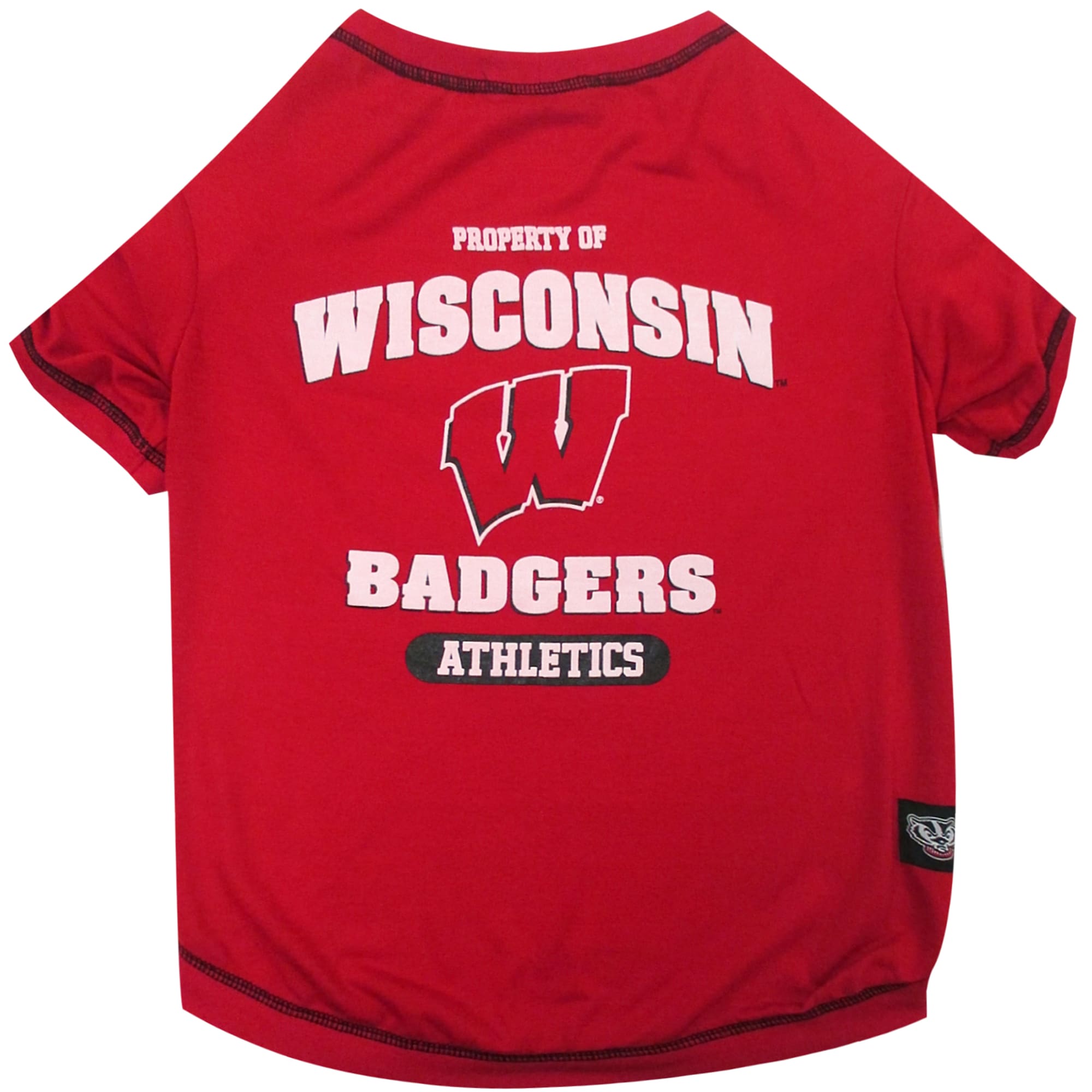wisconsin badger dog apparel