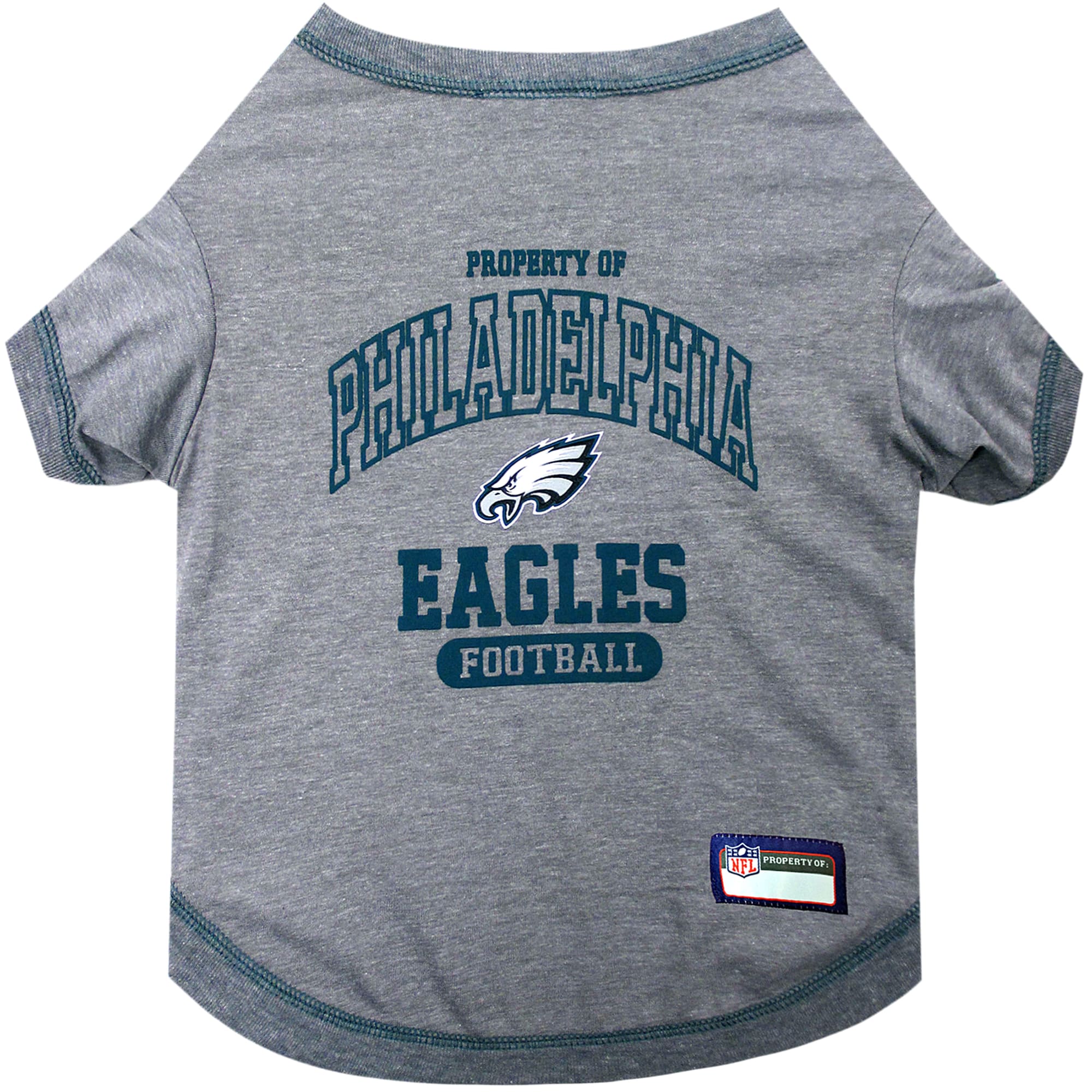 47 Men's Philadelphia Eagles Dozer Franklin Grey T-Shirt