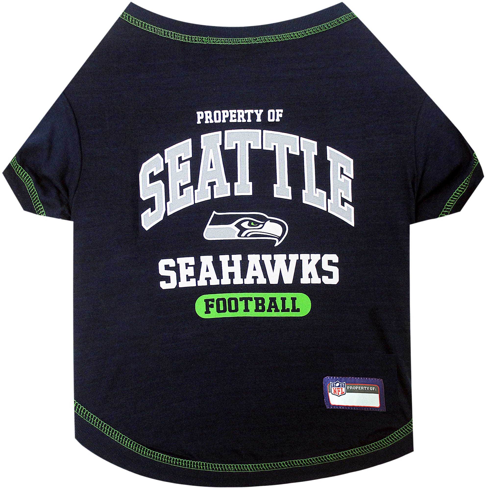 Pets First NFL Seattle Seahawks #12 DOGS & CATS Premium Raglan