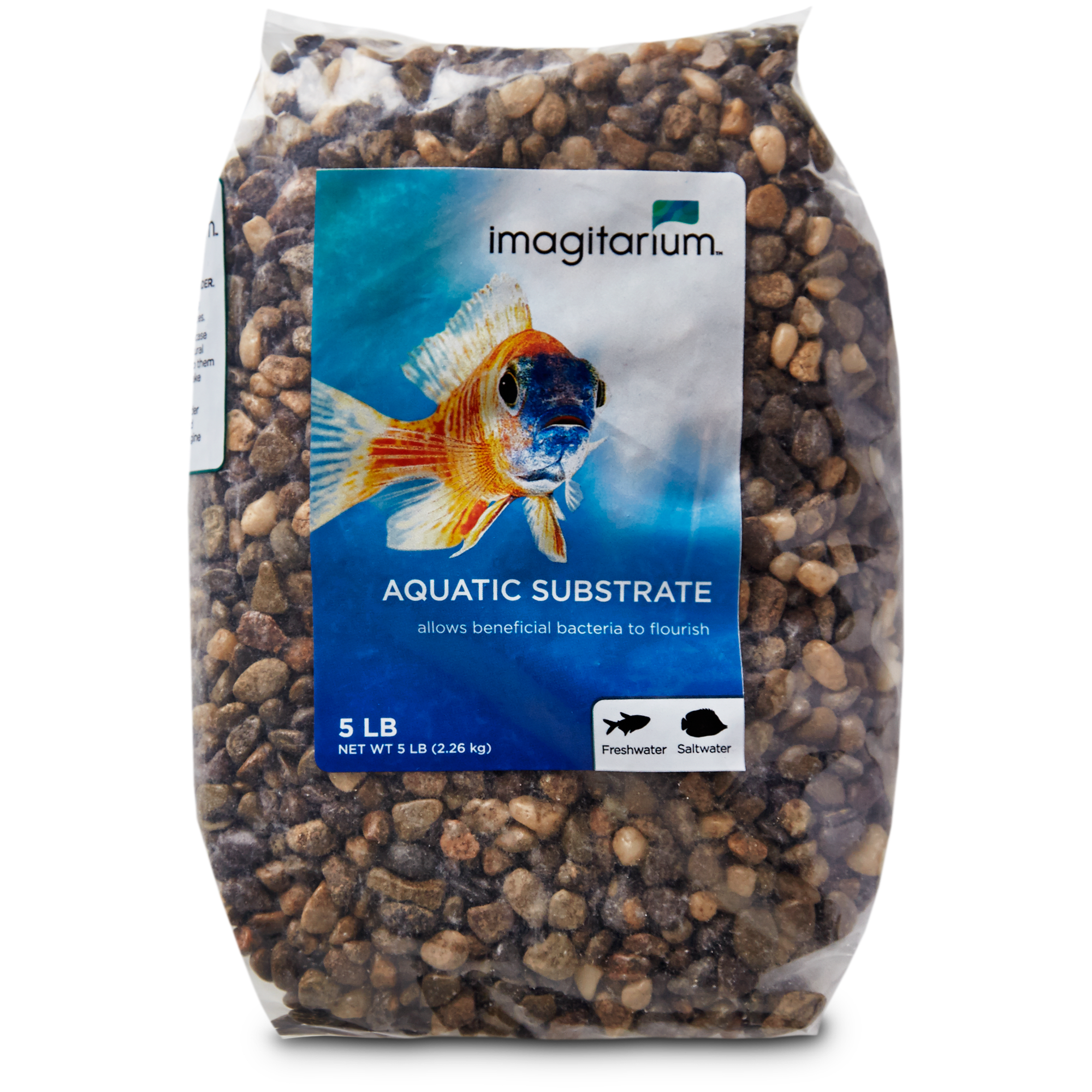 Imagitarium Aquarium Gravel Substrate Rocky River 5 lbs