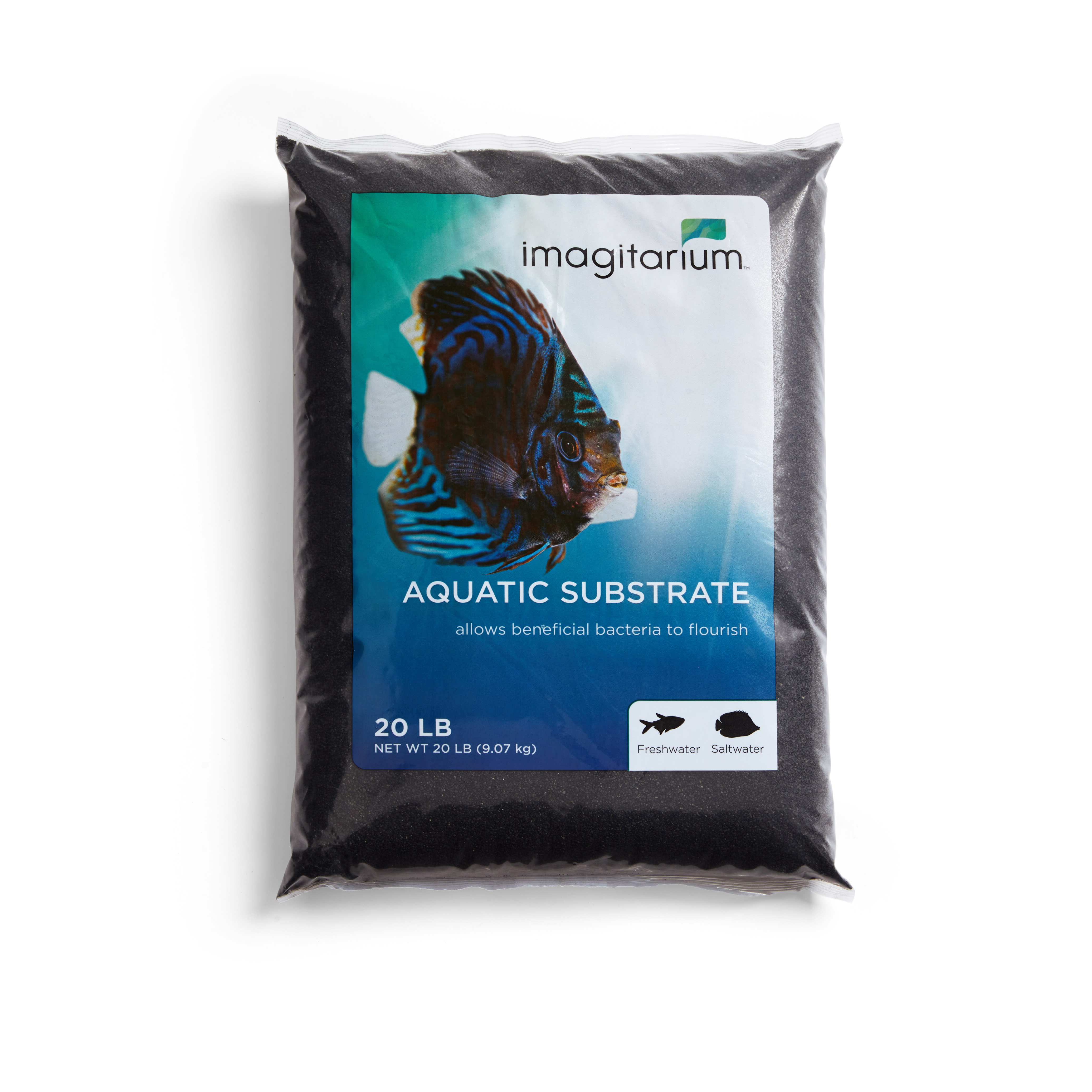 Imagitarium Black Aquarium Sand, 20 LBS 
