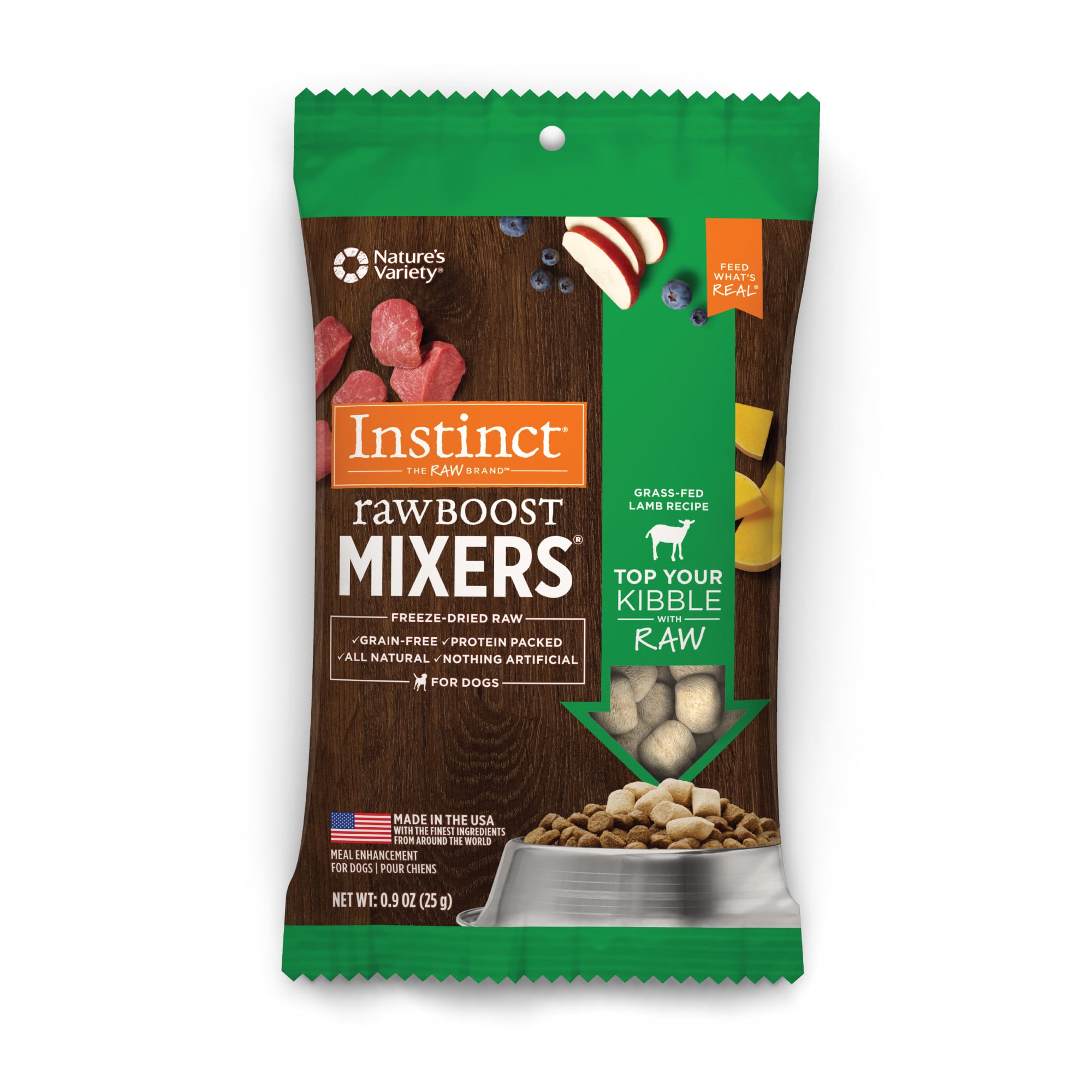 instinct raw dog food ingredients