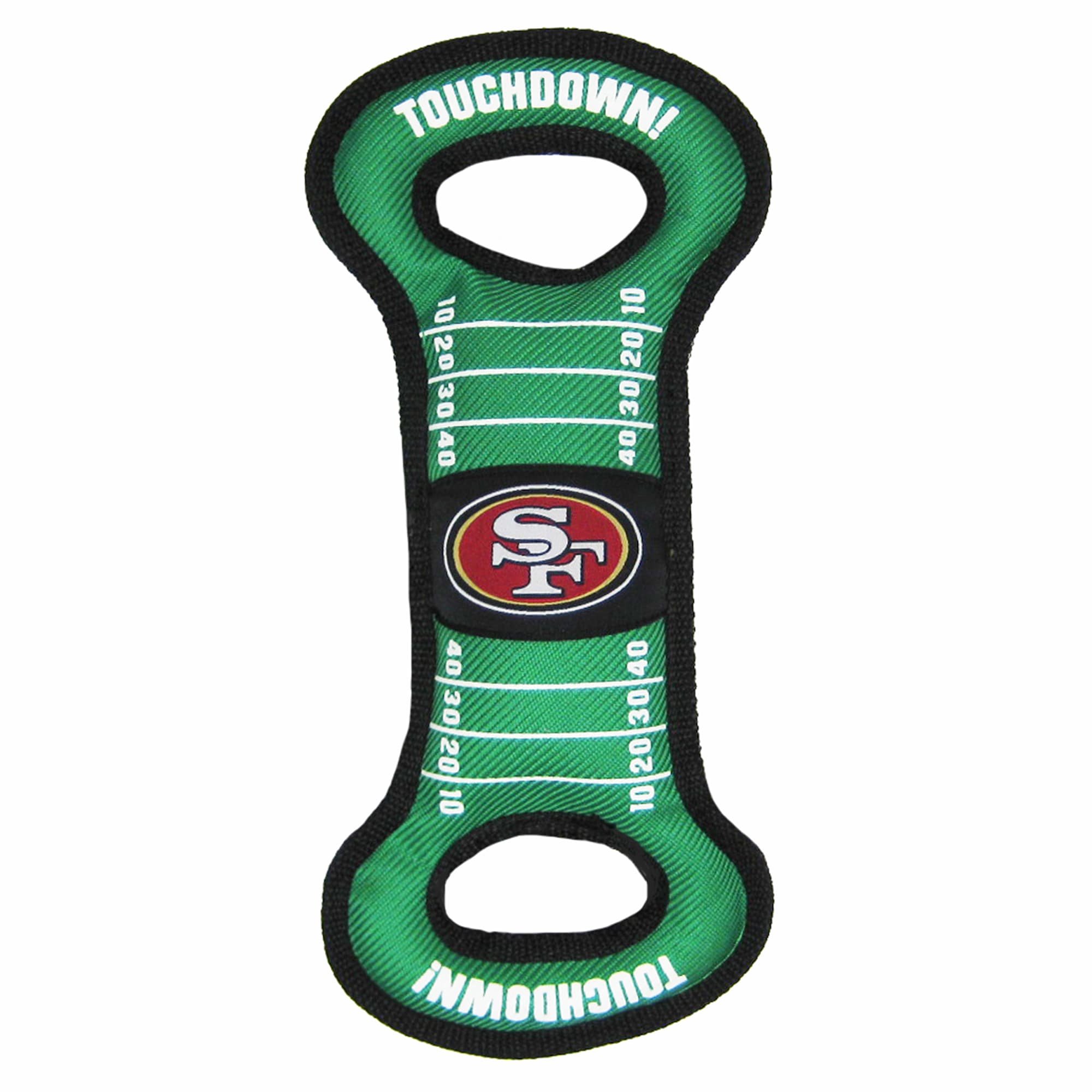 NFL San Francisco 49Ers PET GIFT BOX with 2 Licensed DOG TOYS, 1