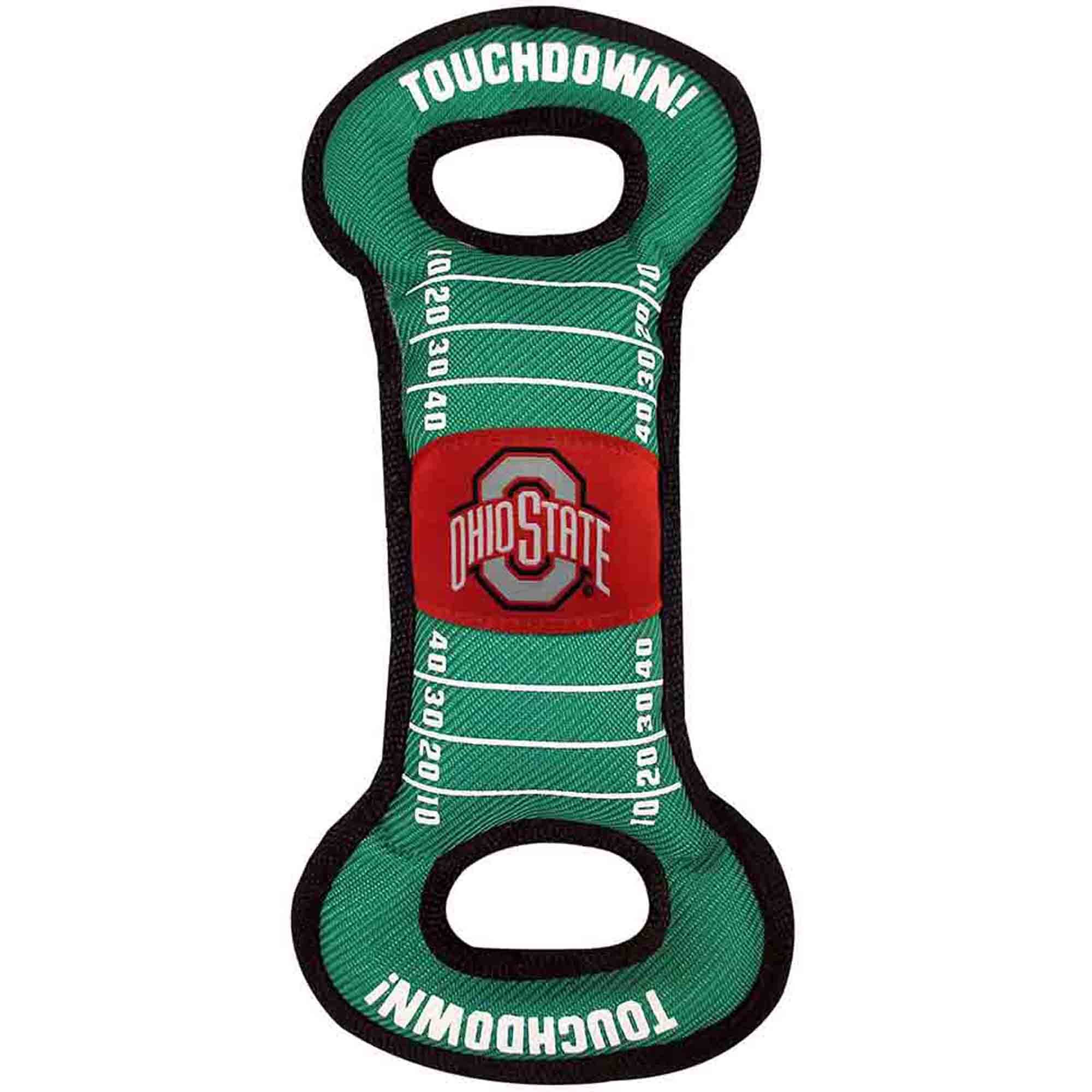 Ohio State Buckeyes Reversible NCAA Dog Collar, Medium. Premium Home & Away  Two-Sided Pet Collar Adjustable with Metal Buckle. Your Favorite NCAA Team  with Unique Design on Each Side for Dogs &