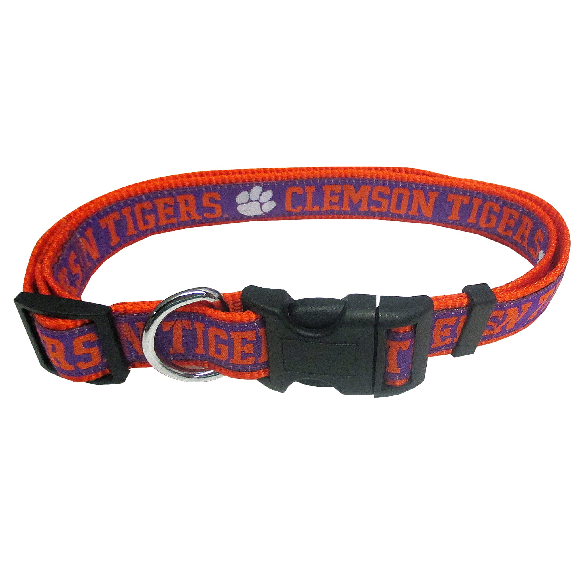 Clemson Tigers Small Pet Bed - Black